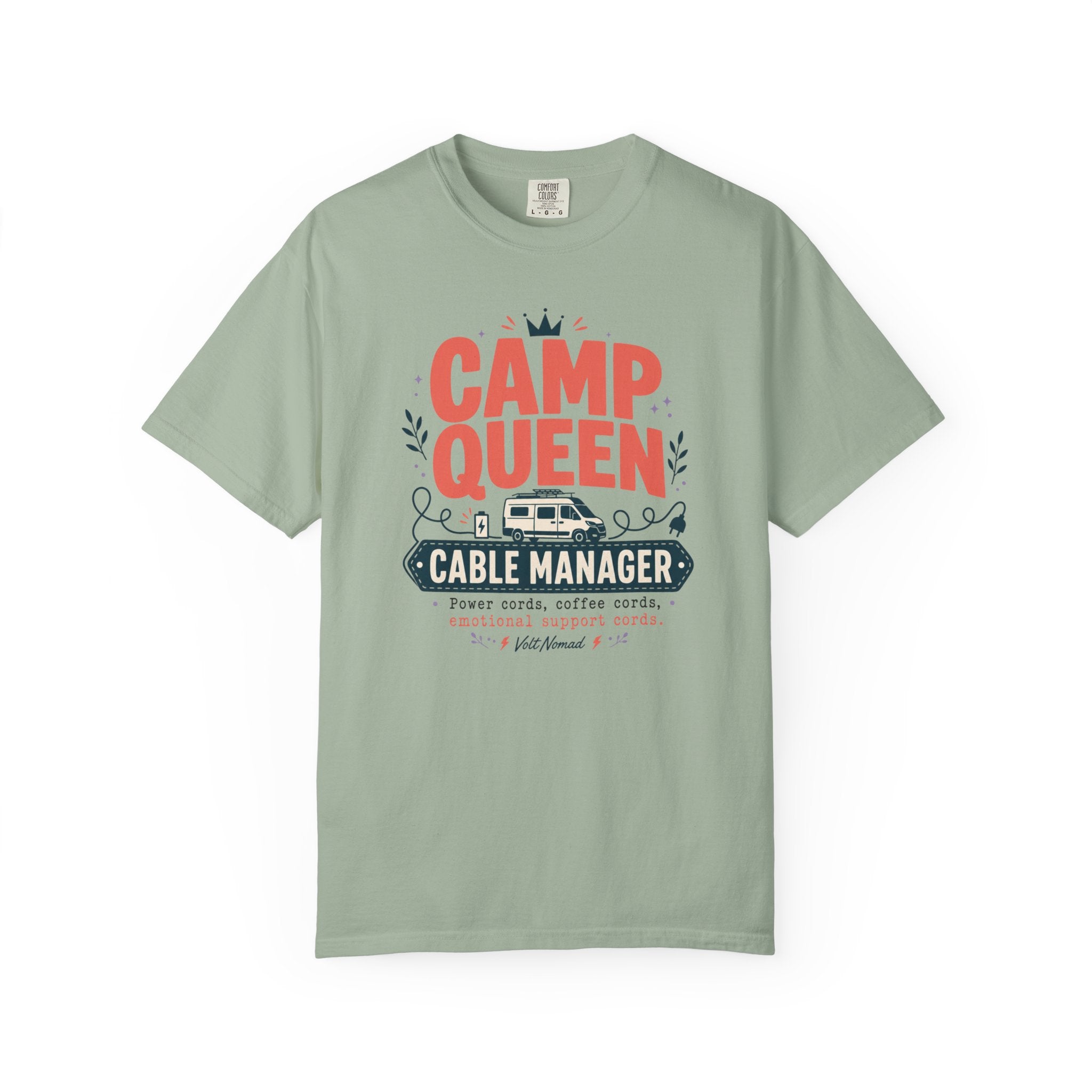 Camp Queen Cable Manager - T-Shirt