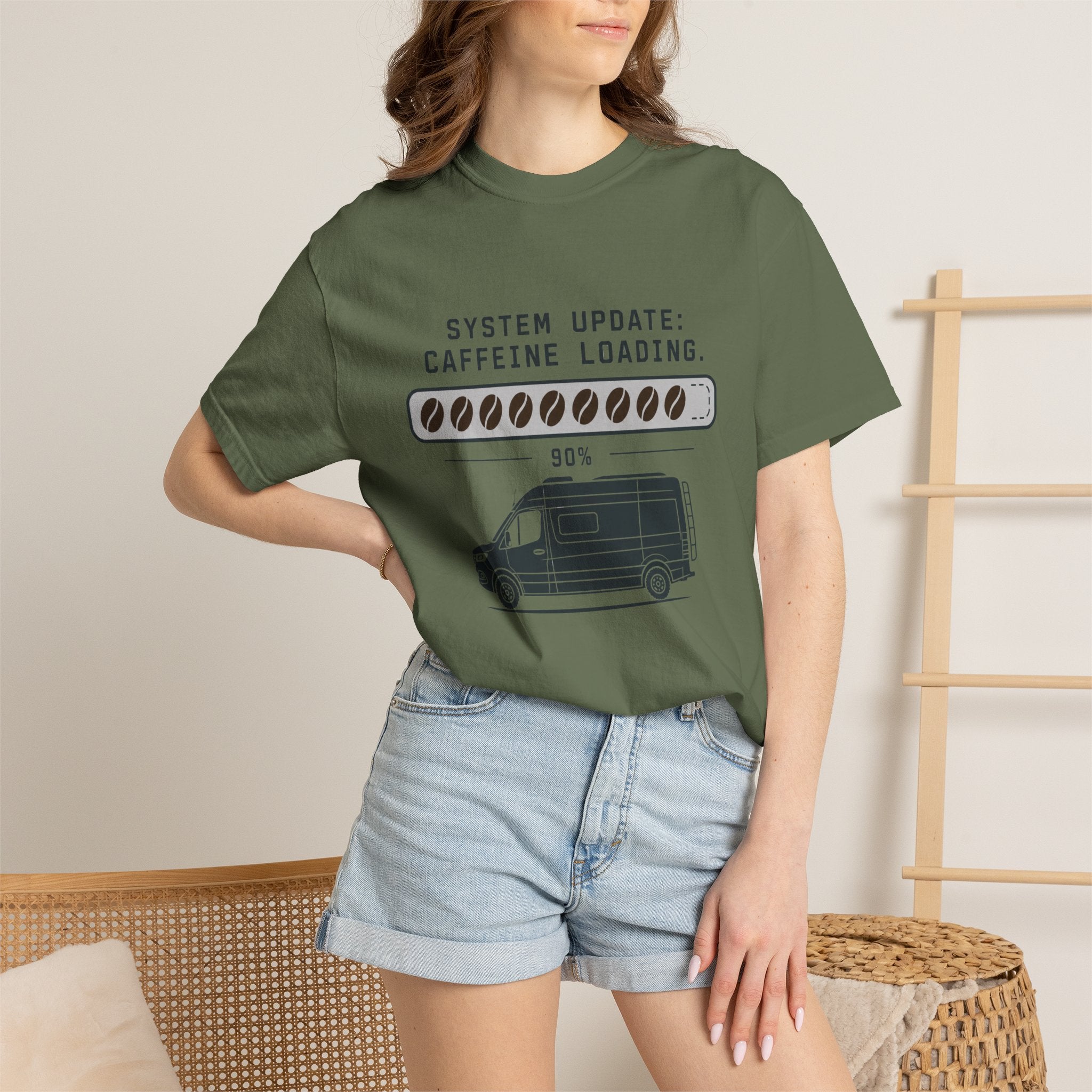 System Update Caffeine Loading - T-Shirt