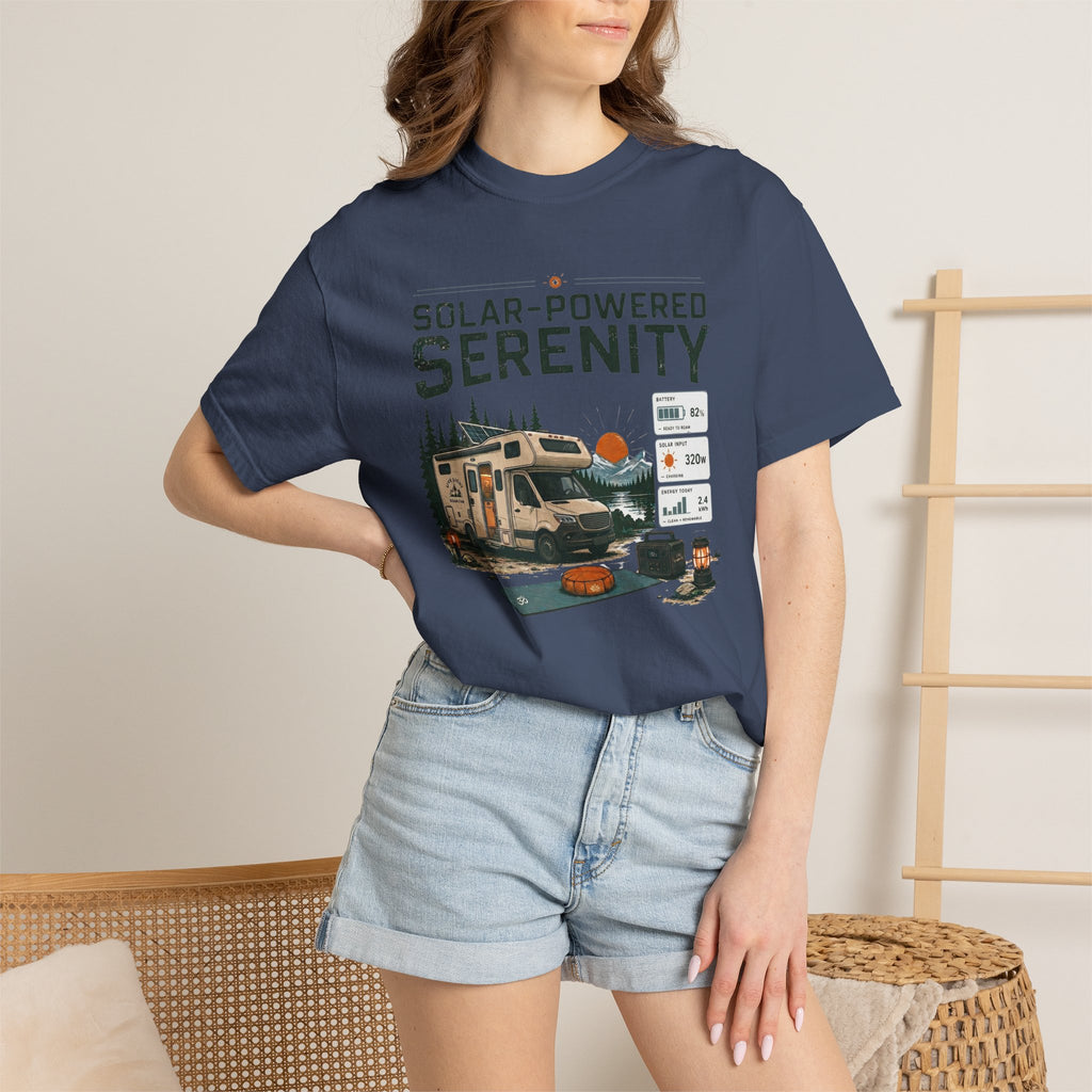 Solar-Powered Serenity - T-Shirt
