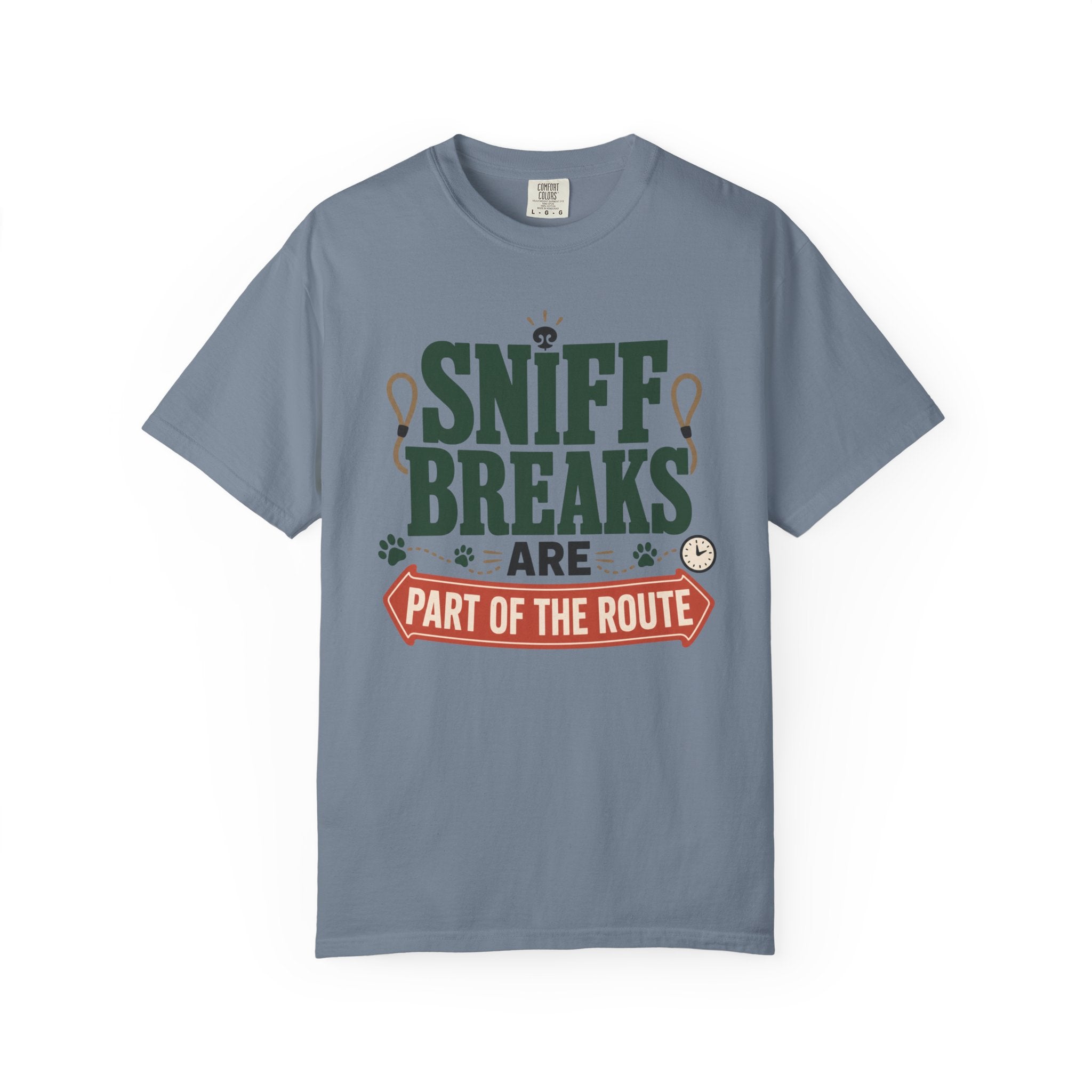 Sniff Breaks Are Part Of The Route - T-Shirt
