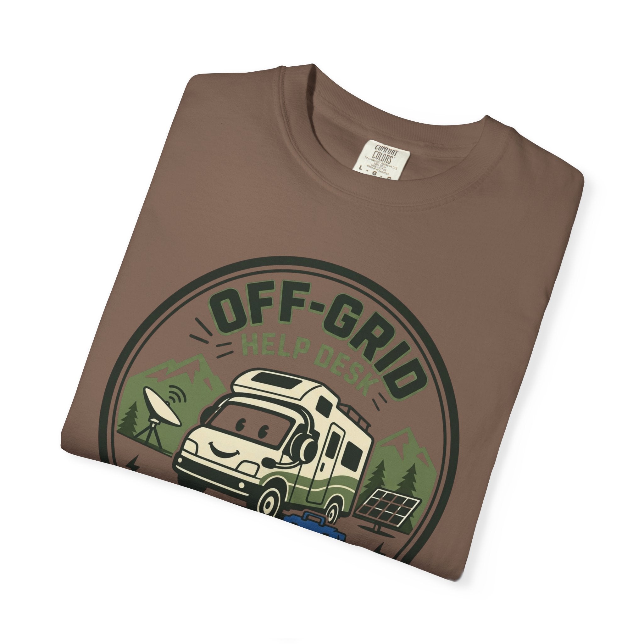 Off Grid Help Desk - T-Shirt