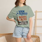 Van Parked Boots Laced Coffee Brewed - T-Shirt