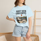 Quiet View Loud Coffee - T-Shirt