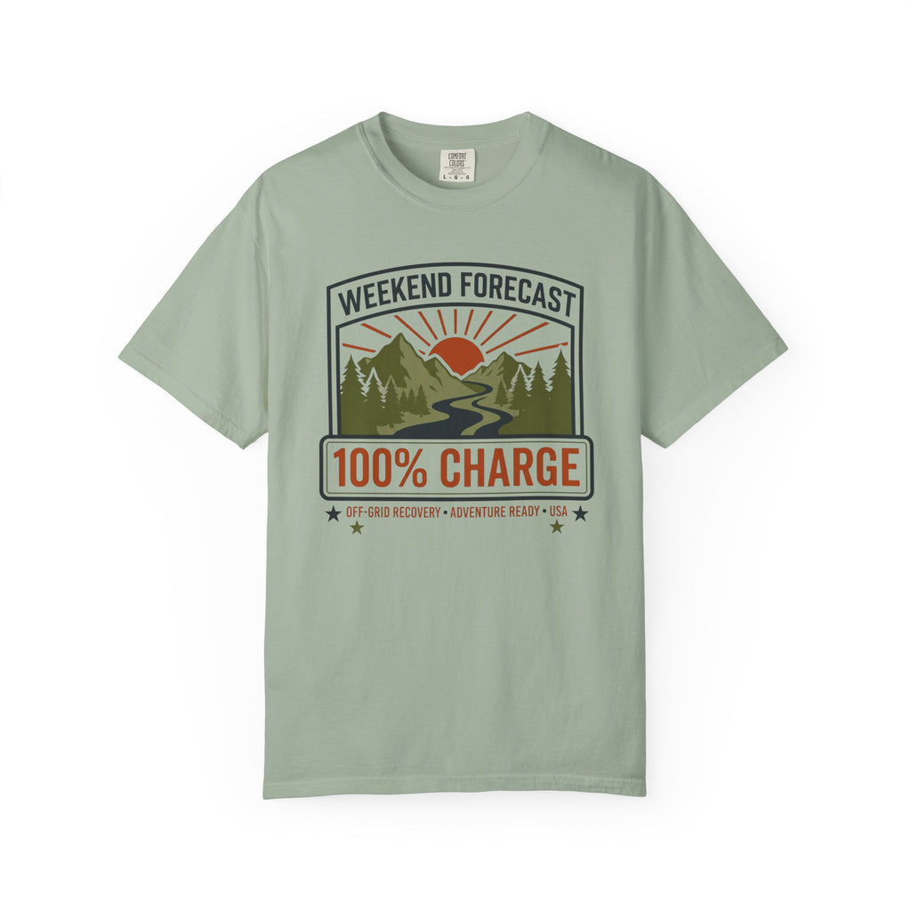 Weekend Forecast 100 Percent Charge - T-Shirt