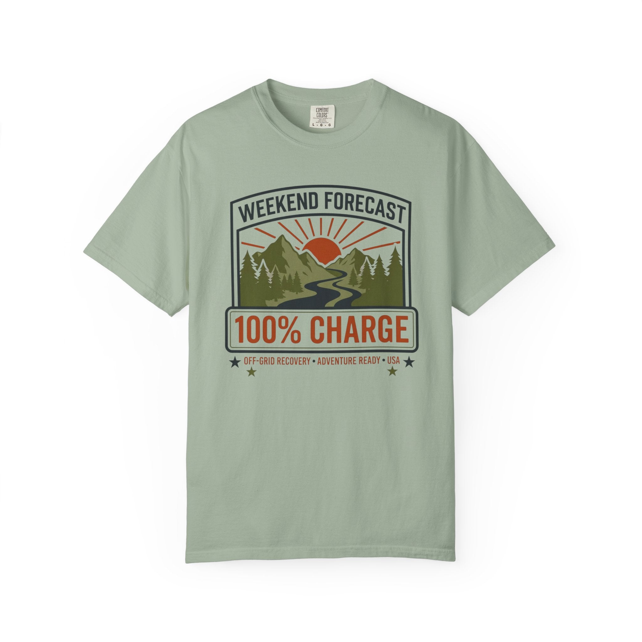Weekend Forecast 100 Percent Charge - T-Shirt