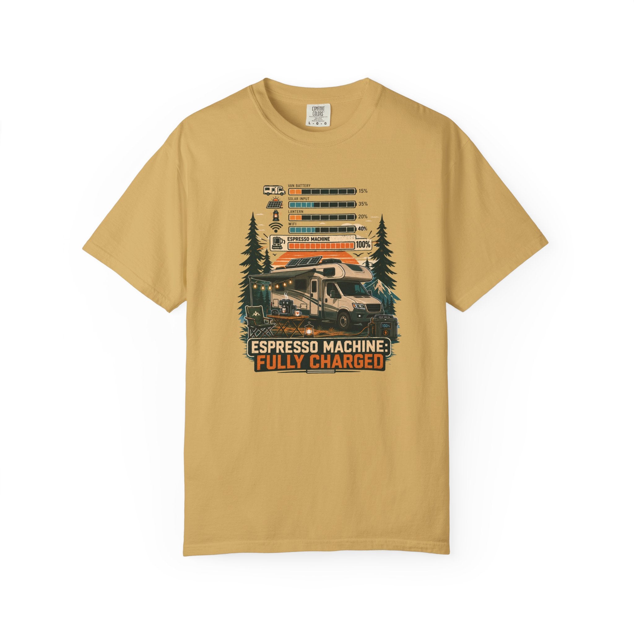 Espresso Machine Fully Charged - T-Shirt