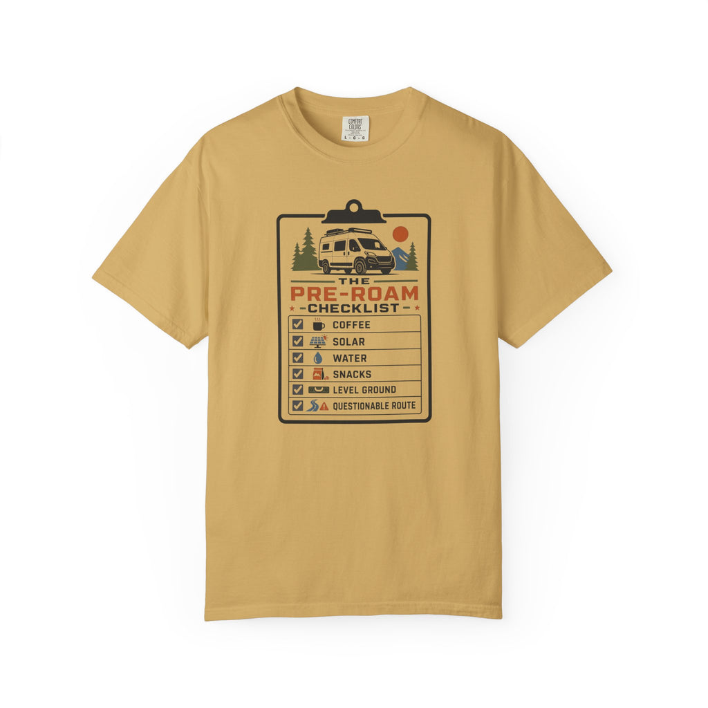 The Pre Roam Checklist - T-Shirt