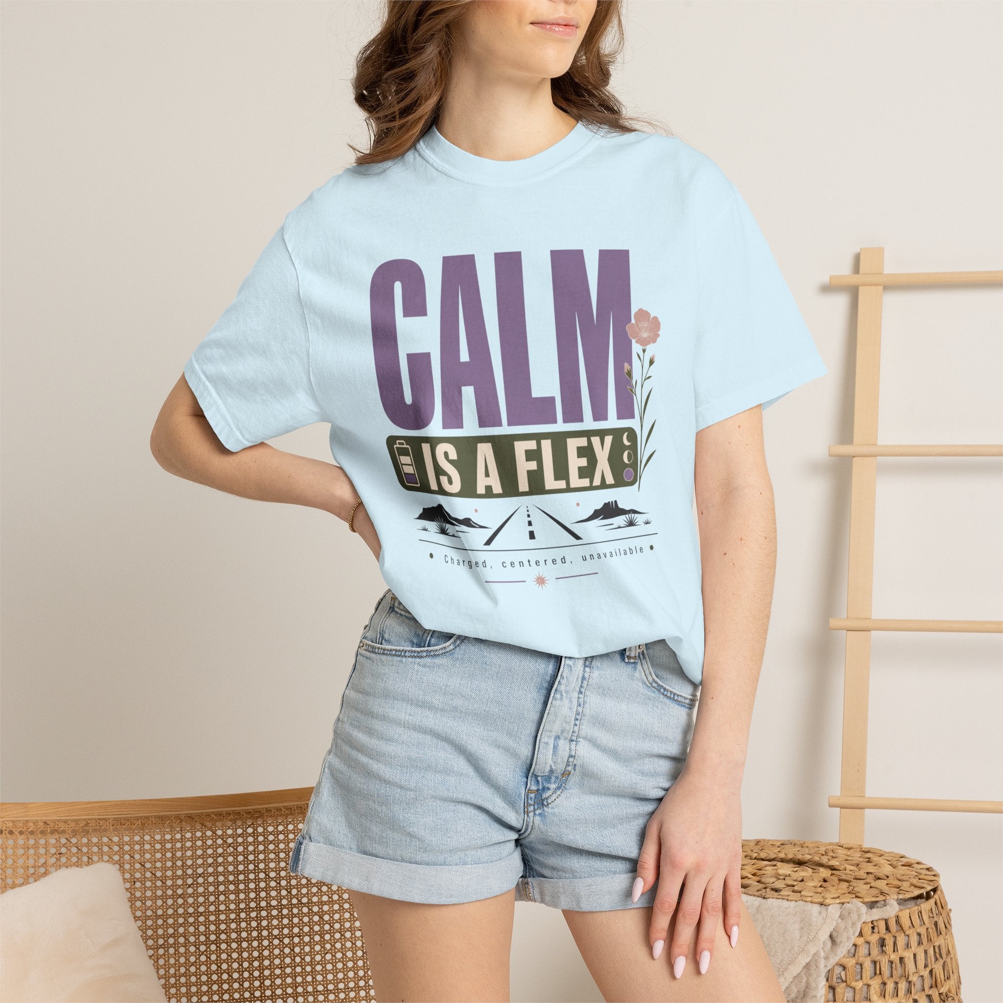 Calm Is A Flex - T-Shirt