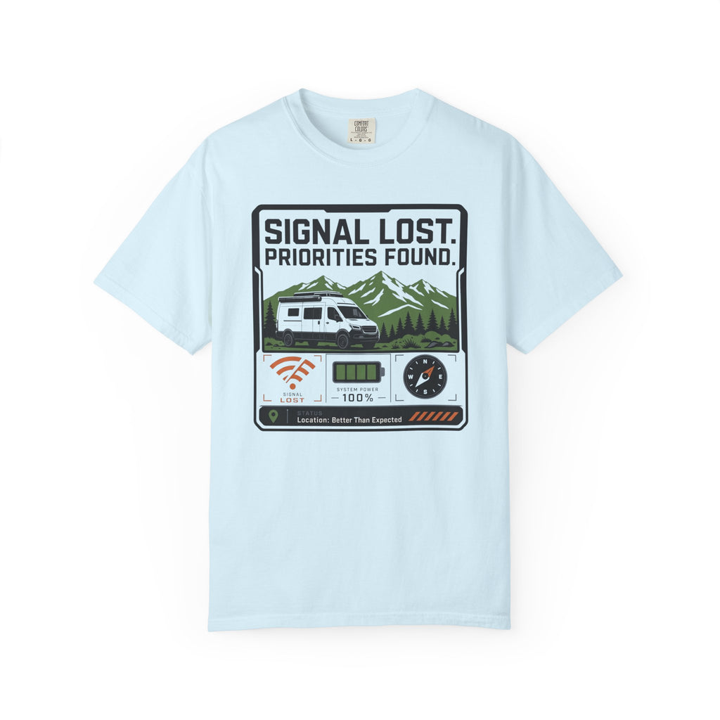 Signal Lost Priorities Found - T-Shirt