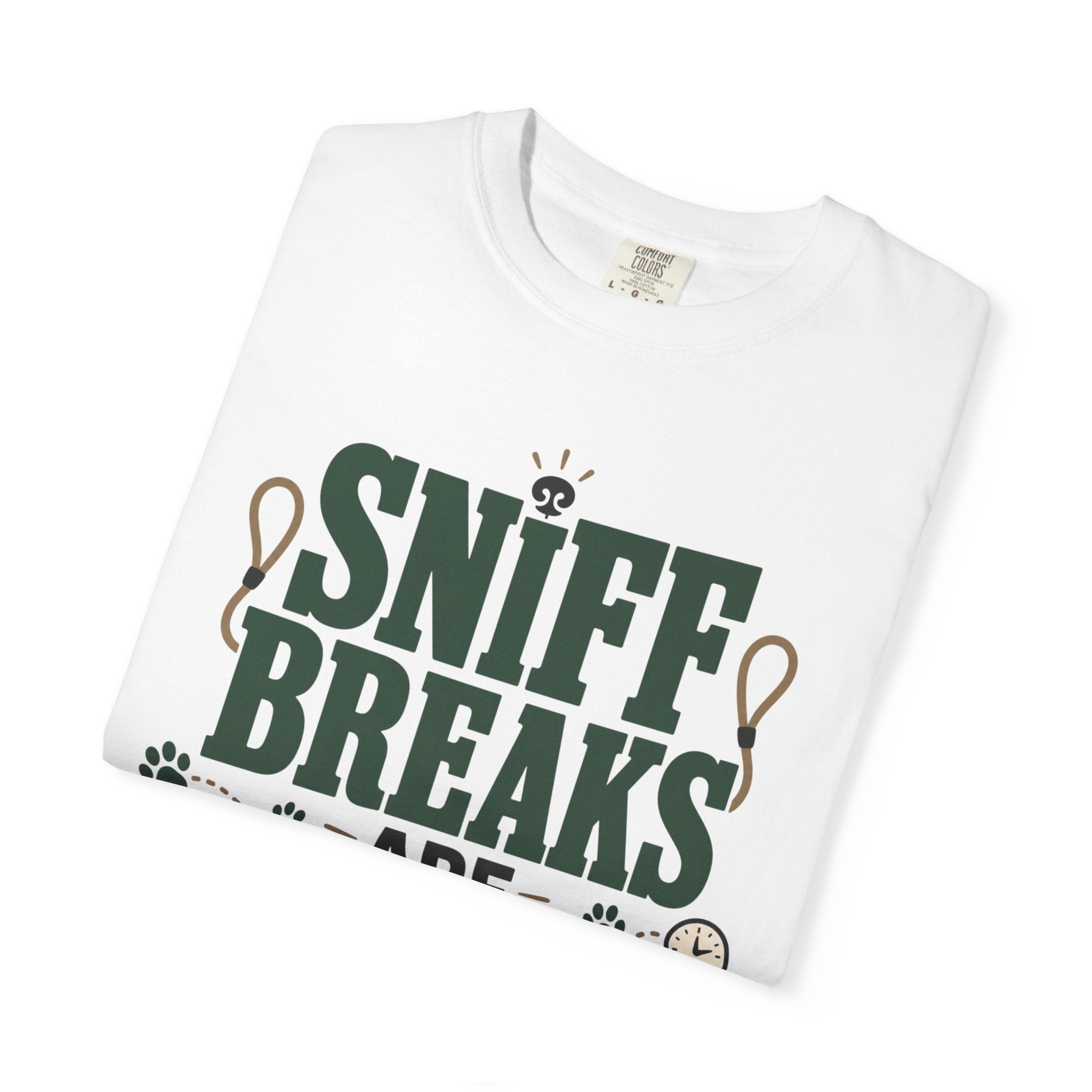 Sniff Breaks Are Part Of The Route - T-Shirt