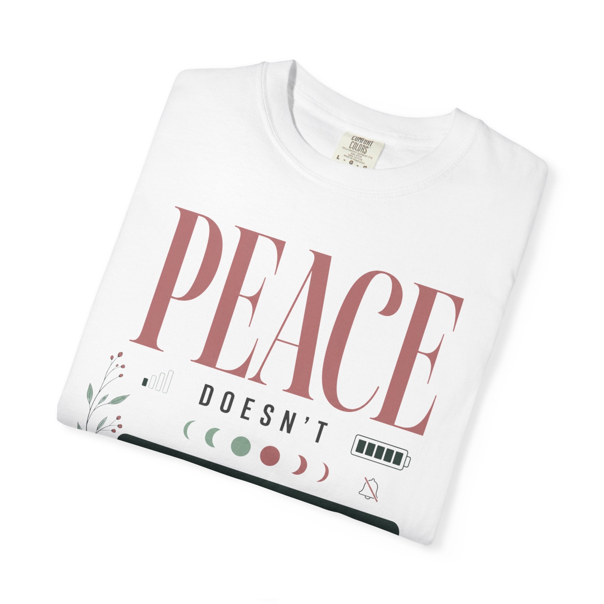 Peace Doesnt Need A Signal - T-Shirt