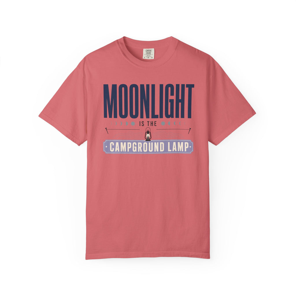 Moonlight Is The Campground Lamp - T-Shirt