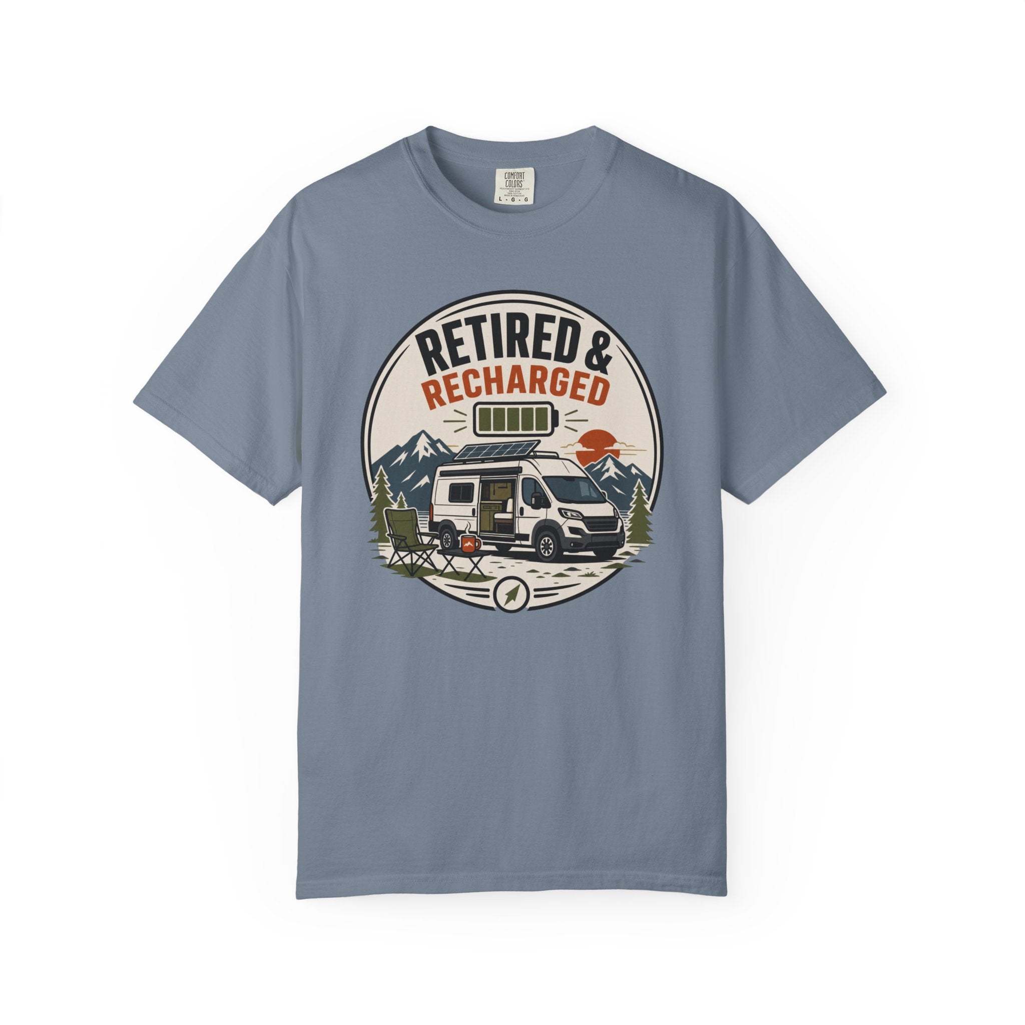 Retired And Recharged - T-Shirt