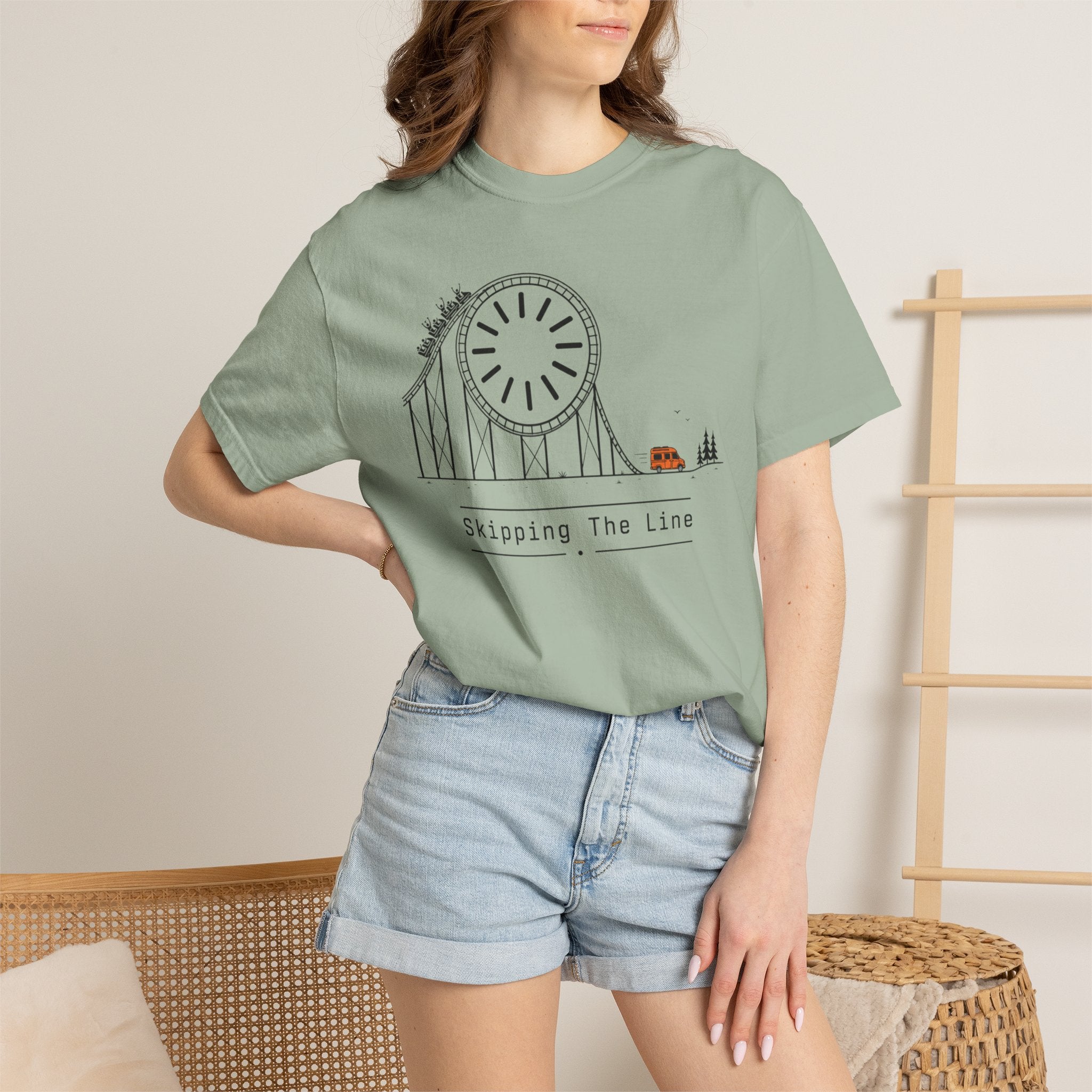 Skipping The Line - T-Shirt