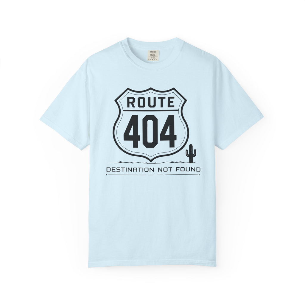 Route 404 Destination Not Found - T-Shirt