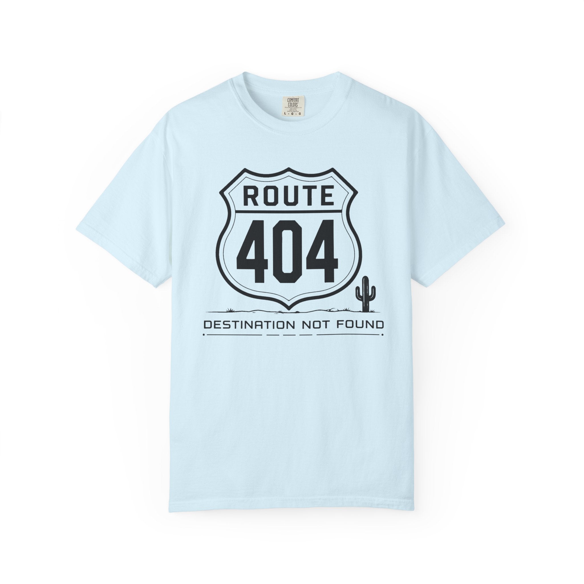 Route 404 Destination Not Found - T-Shirt