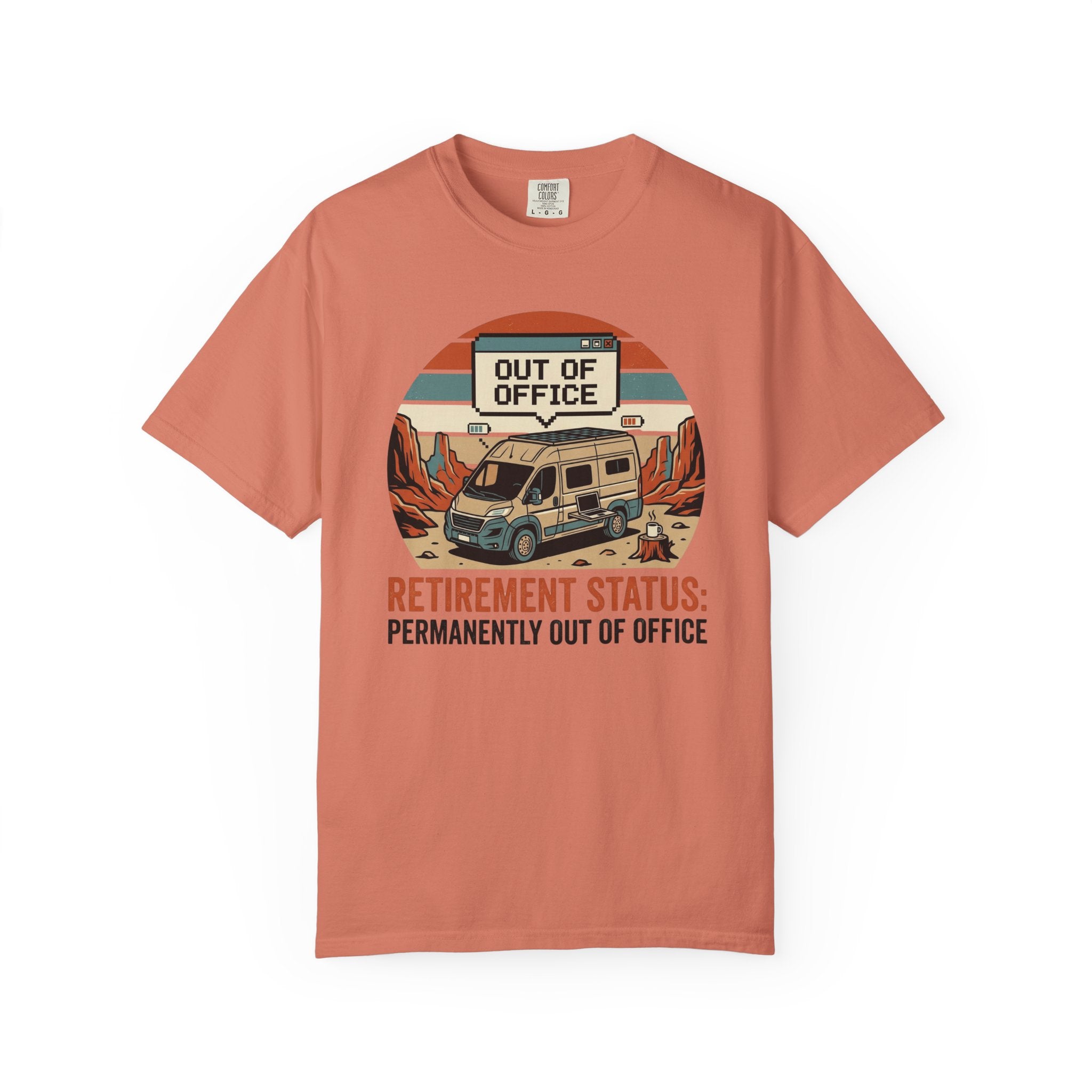 Retirement Status Permanently Out Of Office - T-Shirt
