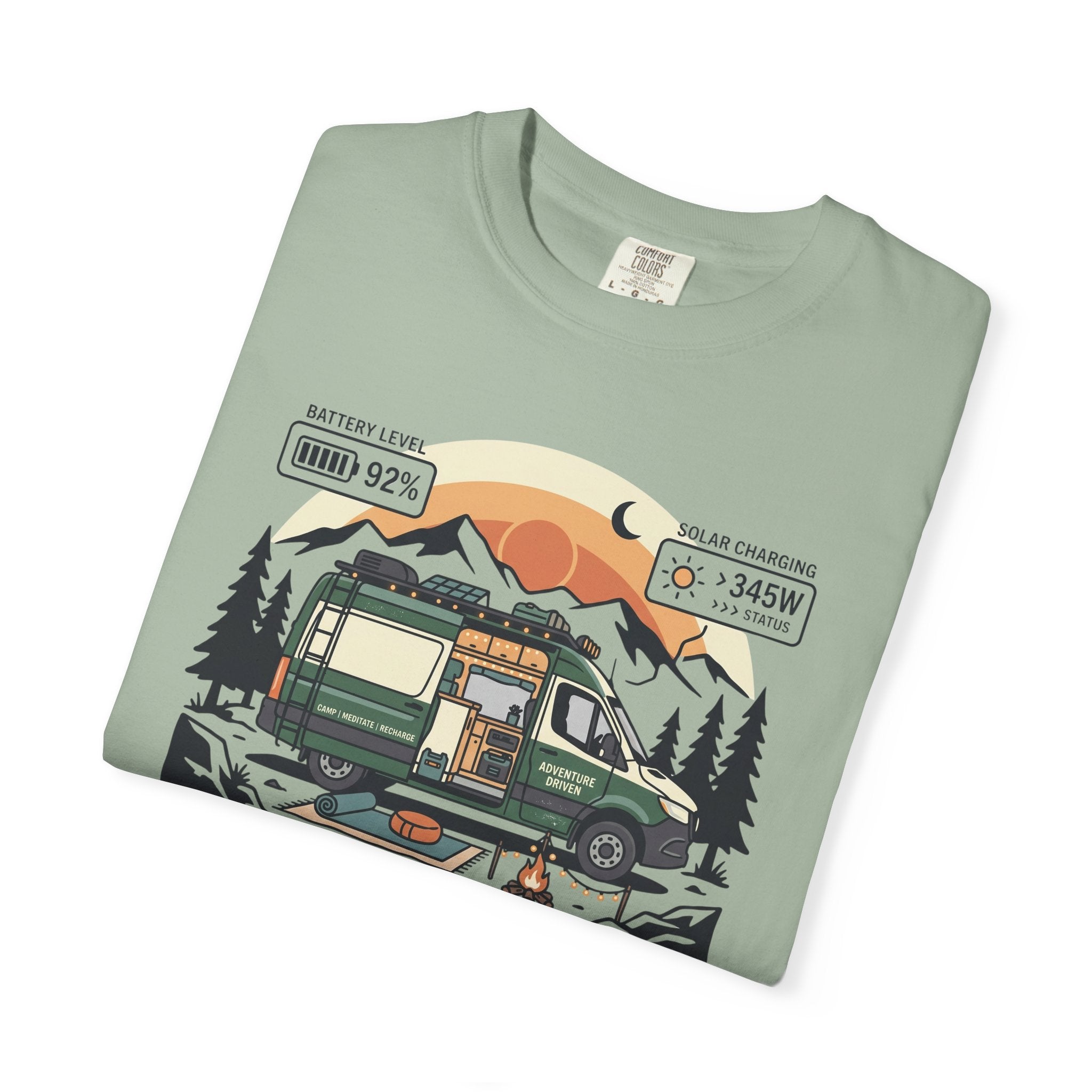 Solar-Powered Serenity - T-Shirt