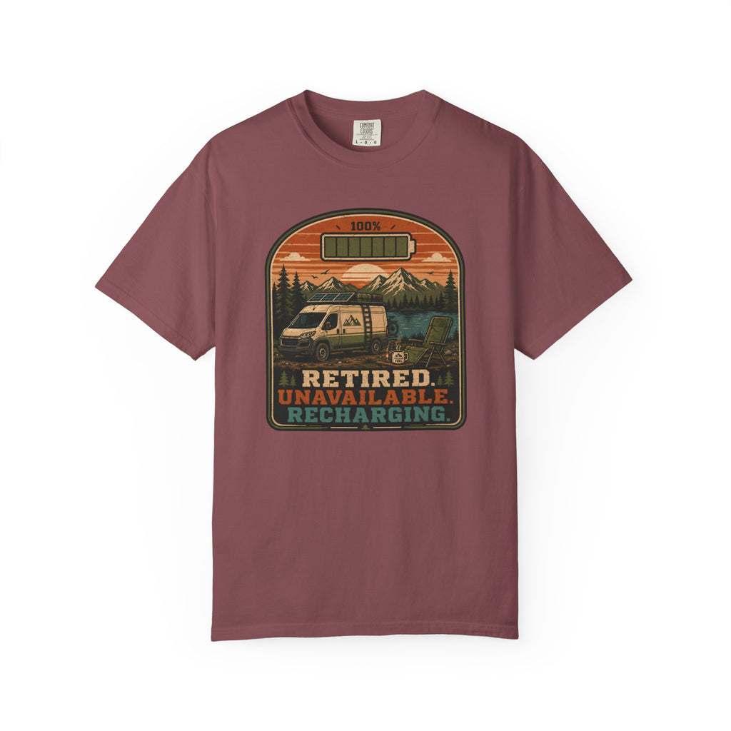 Retired Unavailable Recharging - T-Shirt