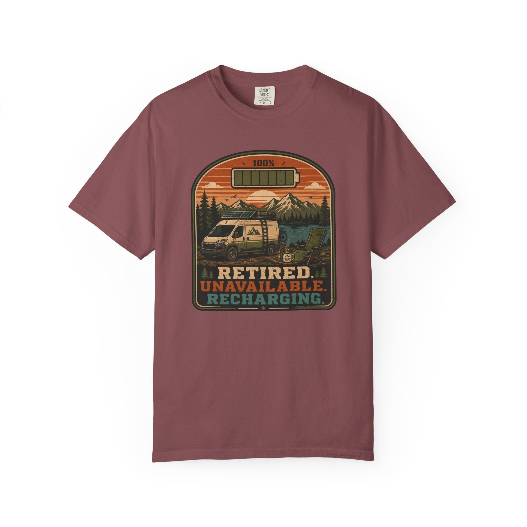 Retired Unavailable Recharging - T-Shirt