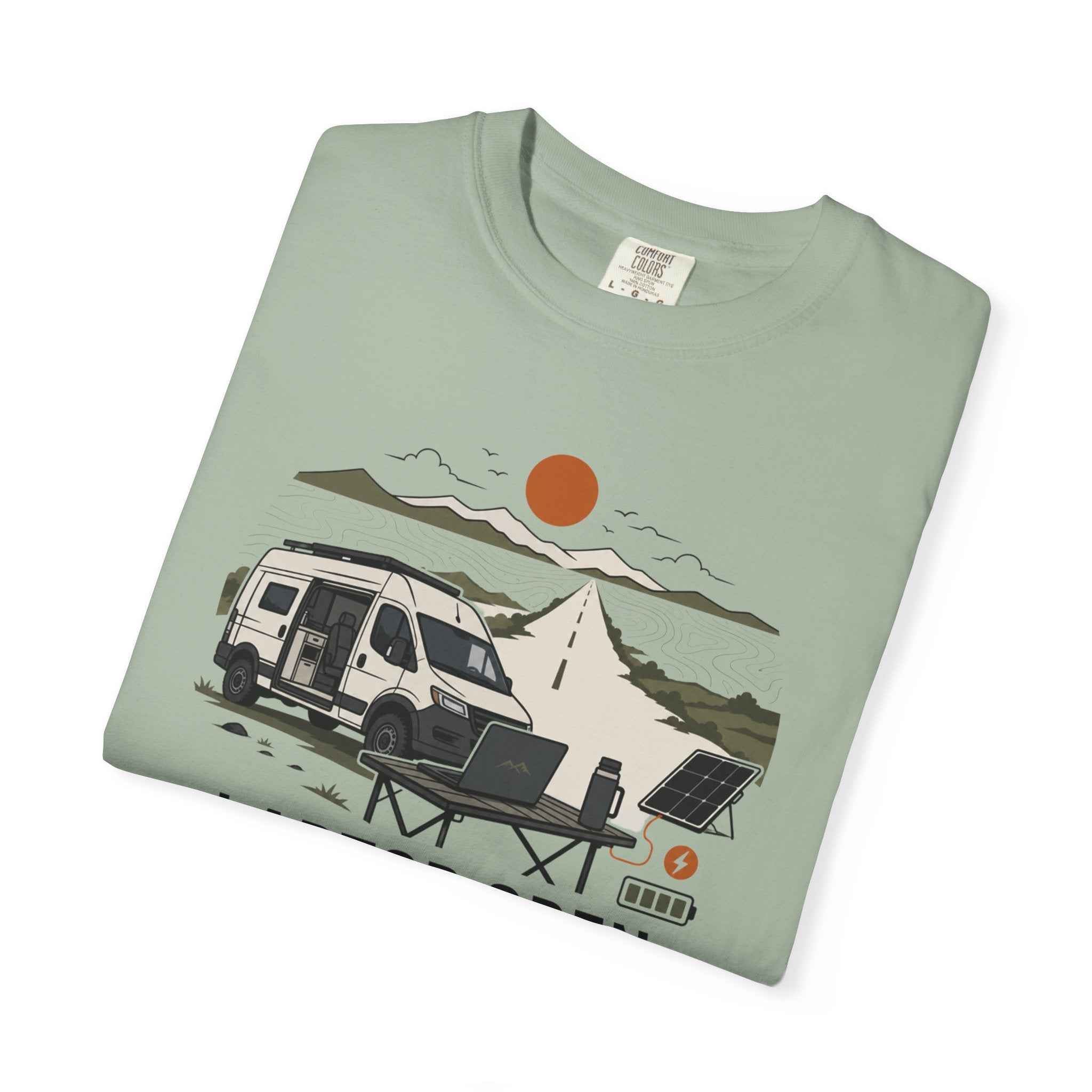 Laptop Open Horizon Wide - T-Shirt