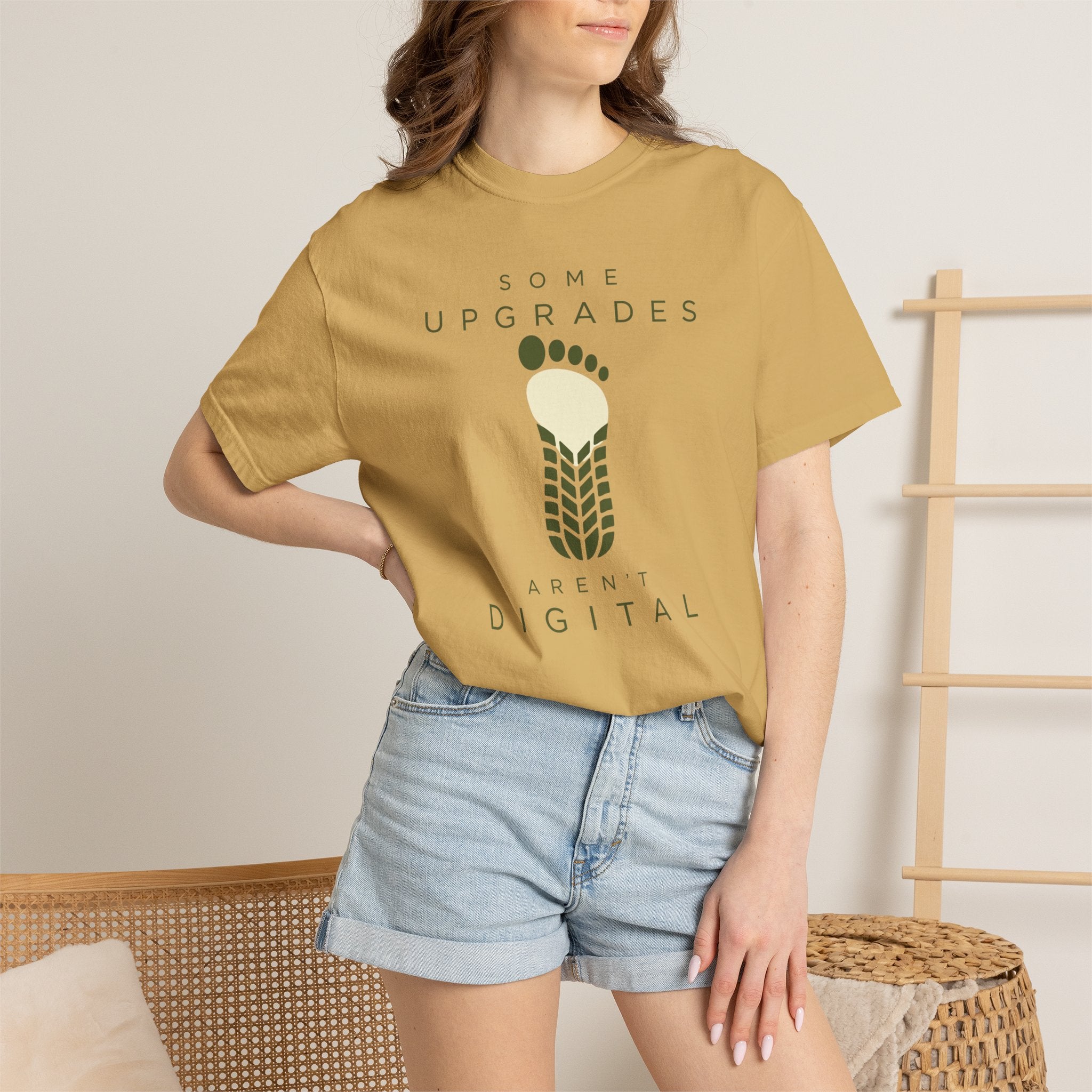 Some Upgrades Aren't Digital - T-Shirt