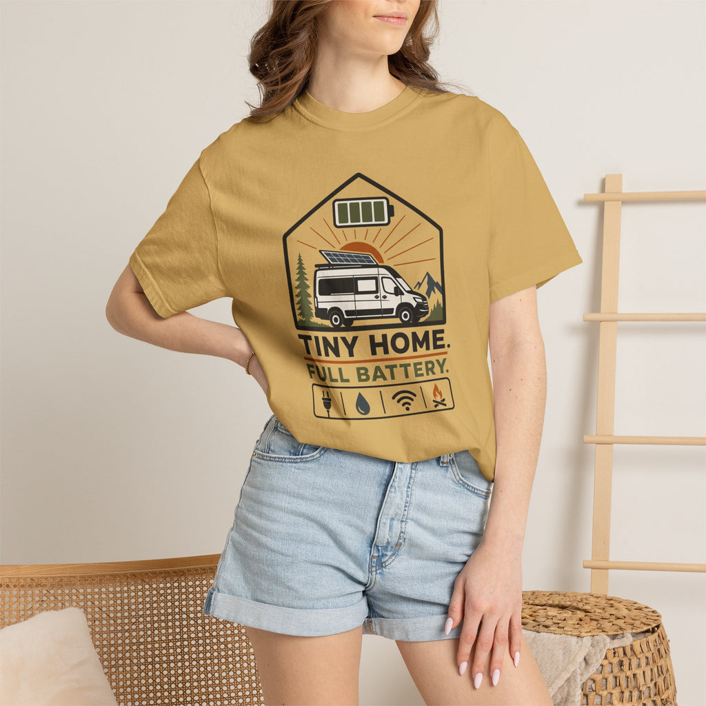 Tiny Home Full Battery - T-Shirt