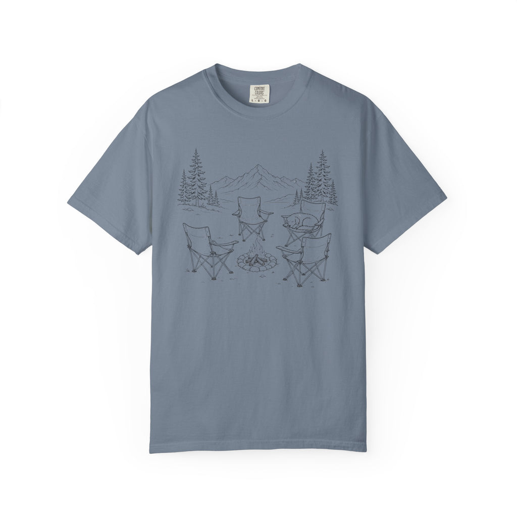 Camp Chair Occupied - T-Shirt