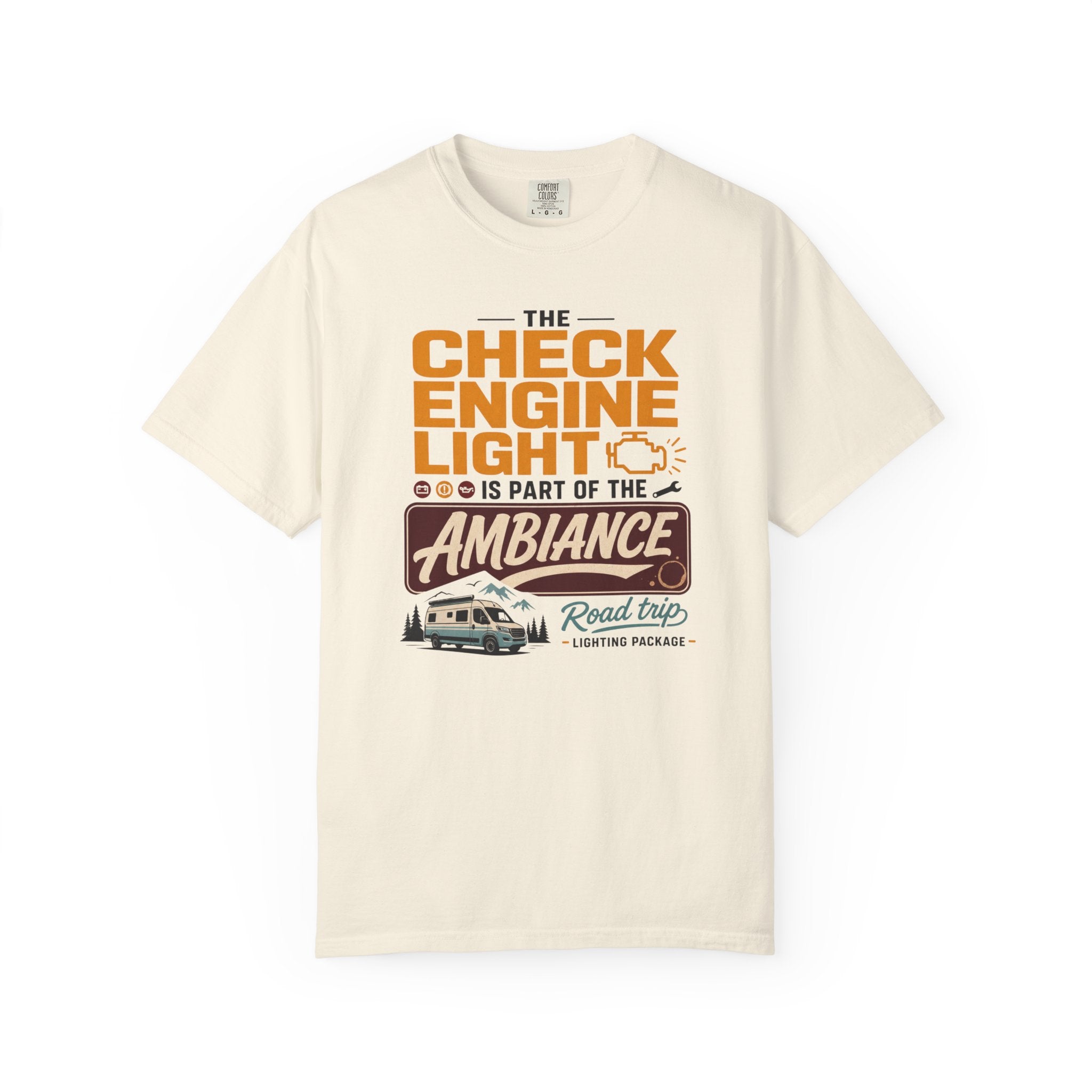 The Check Engine Light Is Part Of The Ambiance - T-Shirt
