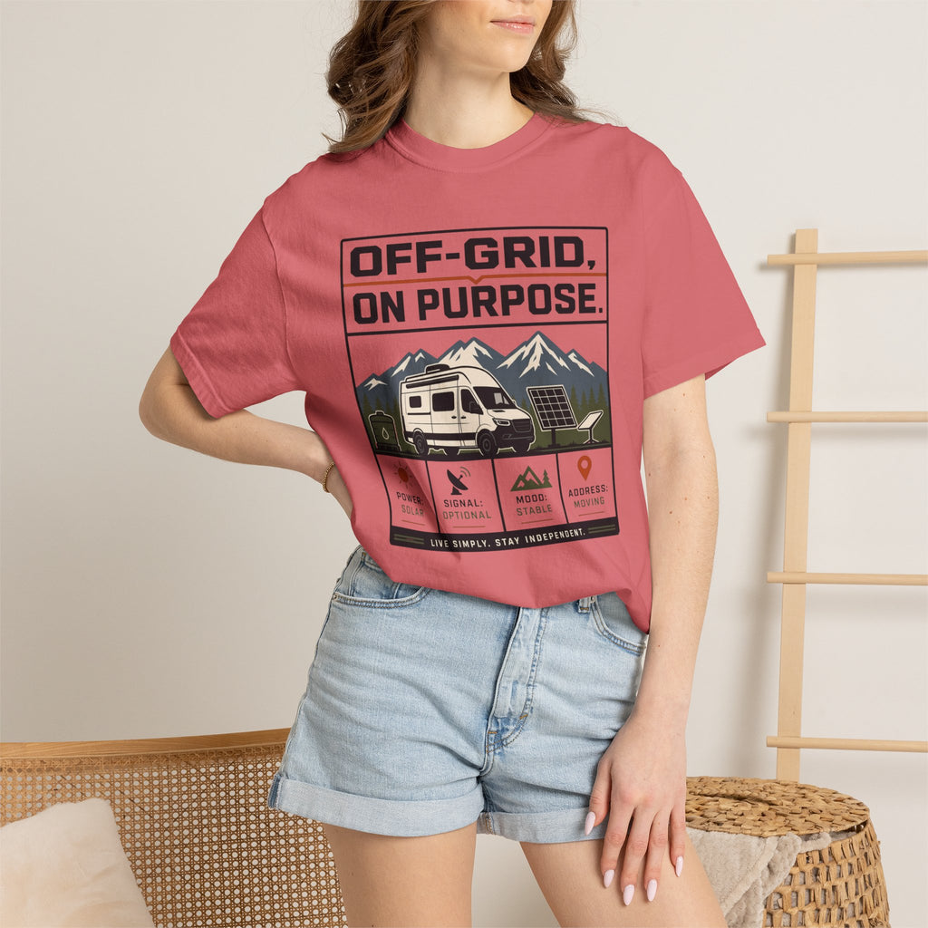 Off Grid On Purpose - T-Shirt