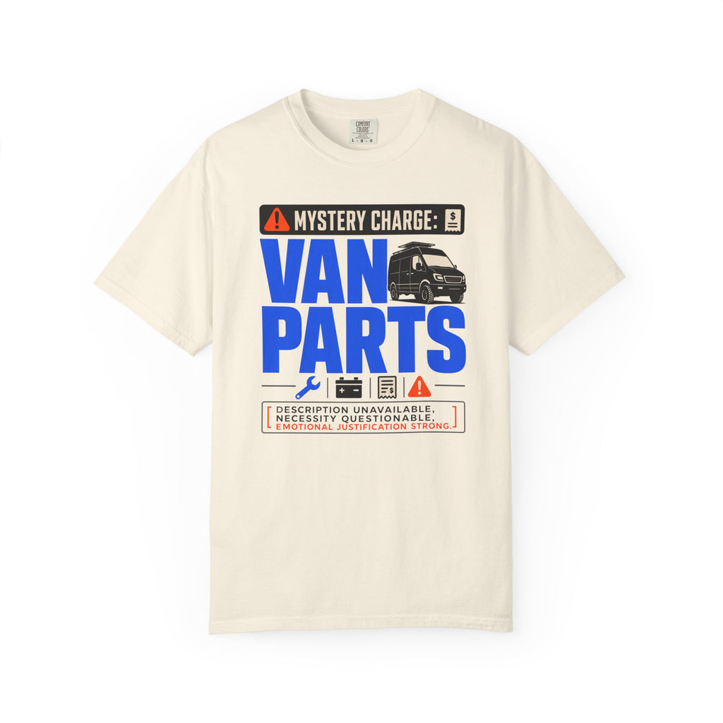 Mystery Charge Van Parts - T-Shirt