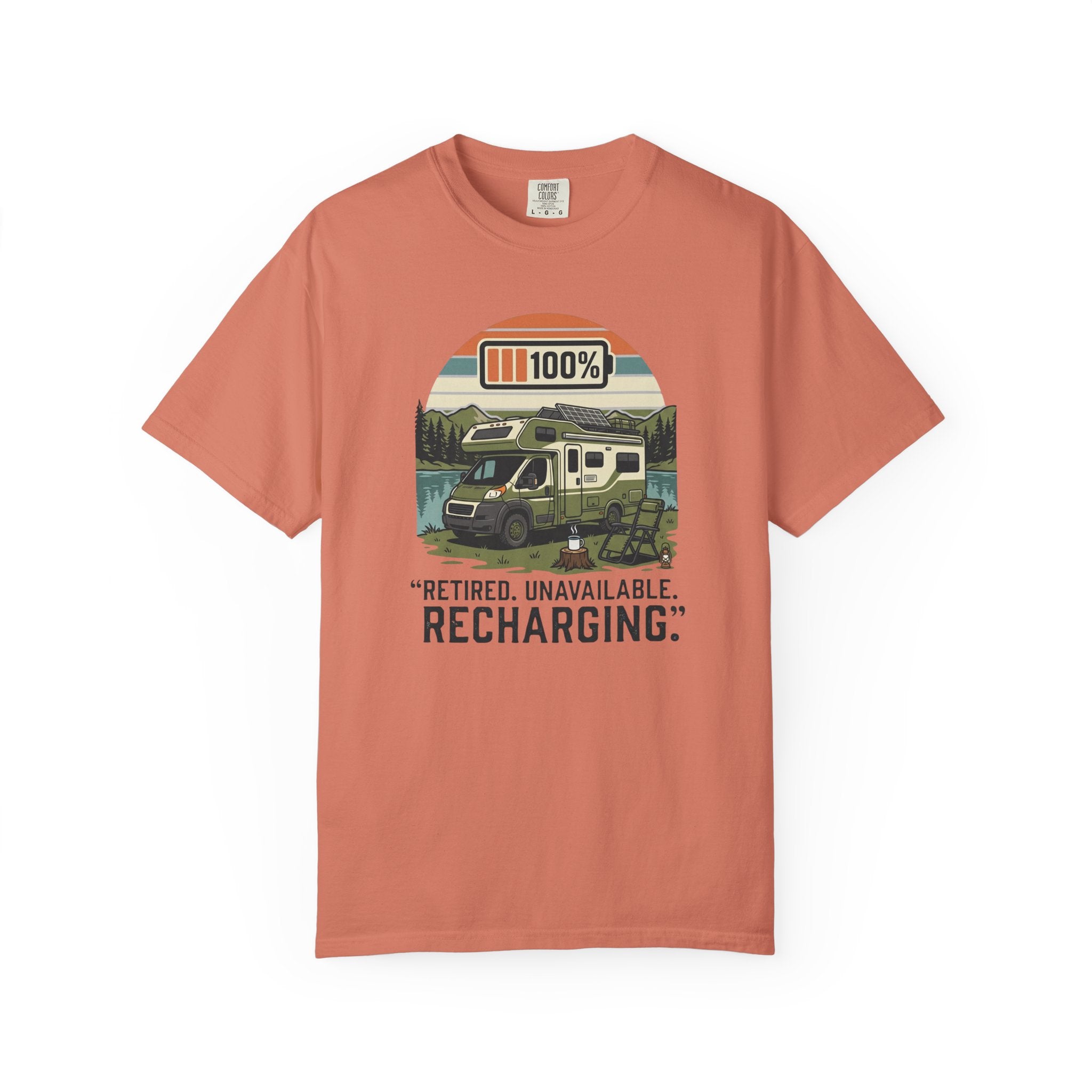 Retired Unavailable Recharging - T-Shirt