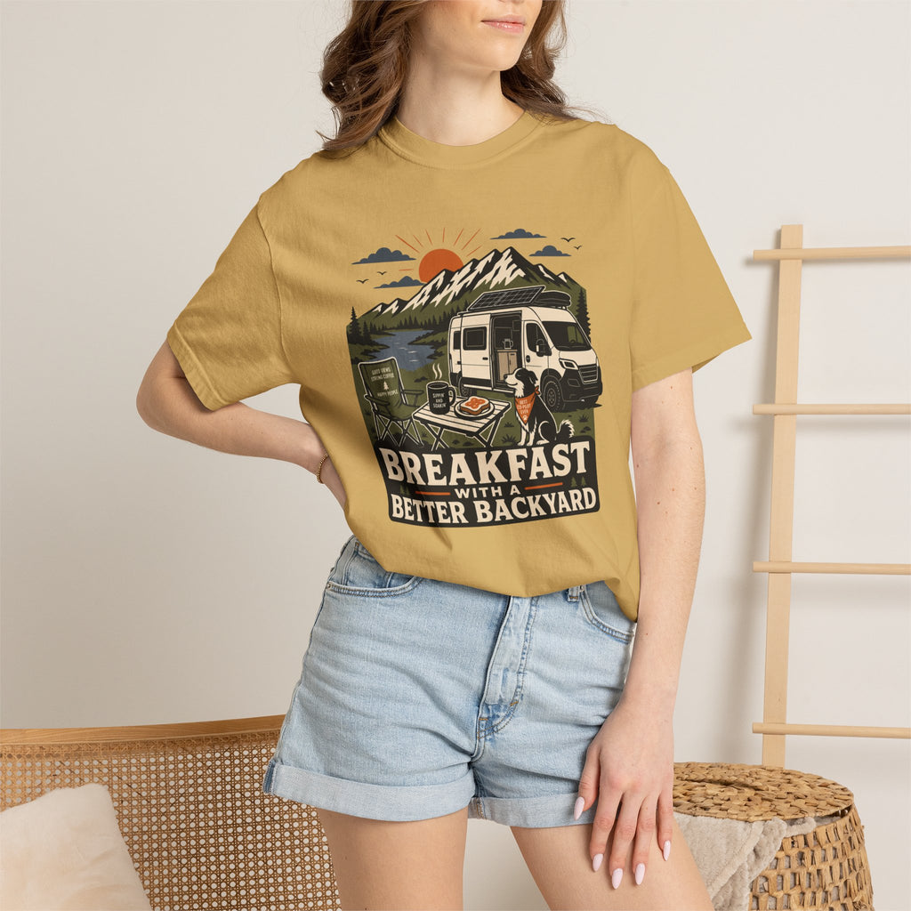 Breakfast With A Better Backyard - T-Shirt