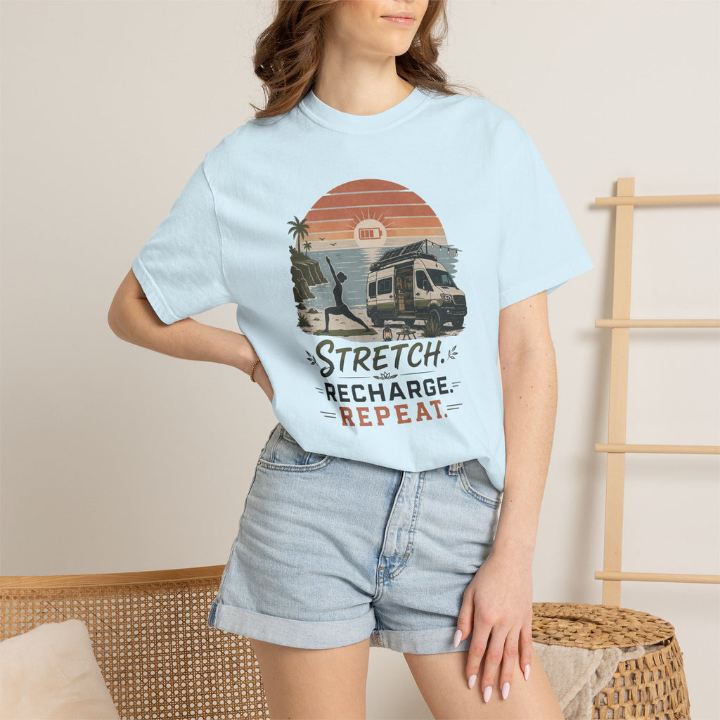 Stretch Recharge Repeat - T-Shirt