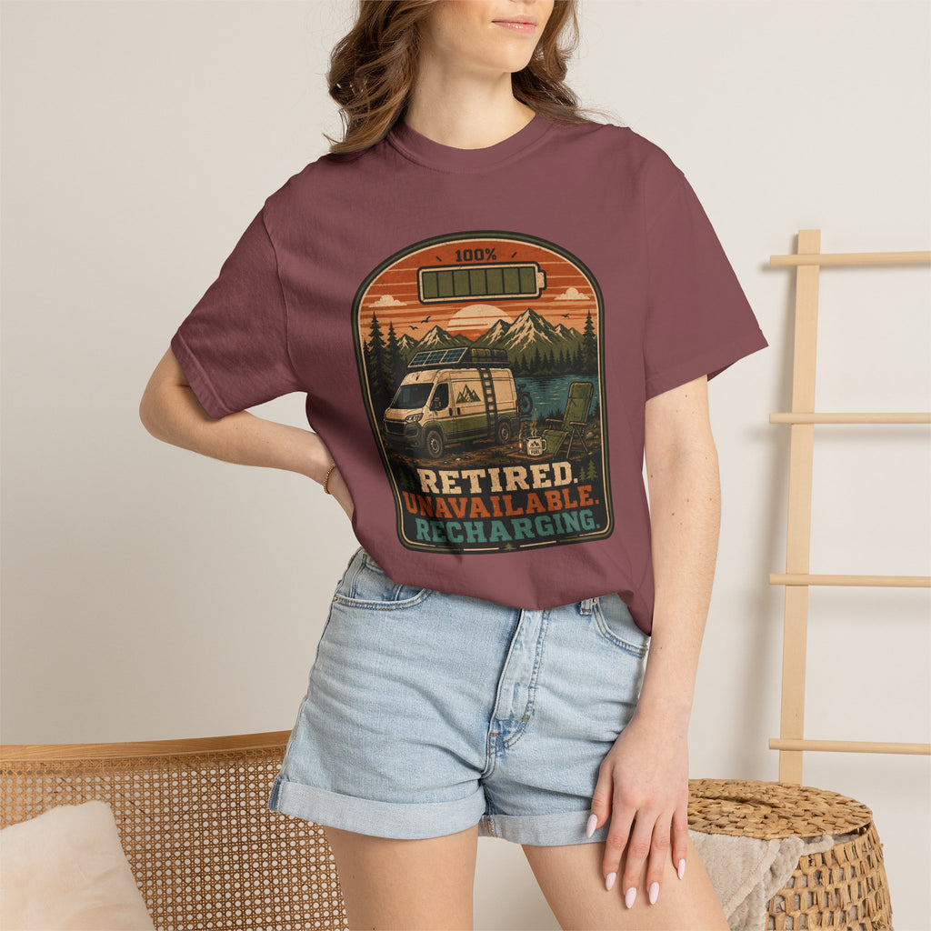 Retired Unavailable Recharging - T-Shirt
