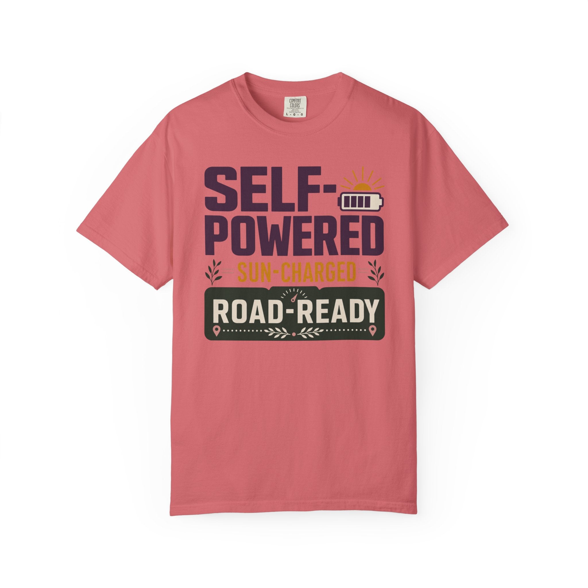 Self Powered Sun Charged Road Ready - T-Shirt