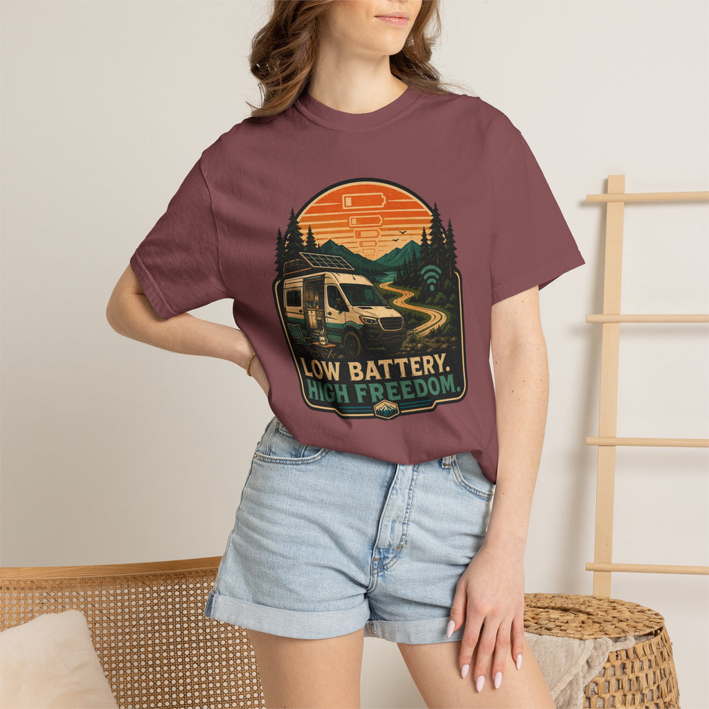 Low Battery High Freedom - T-Shirt