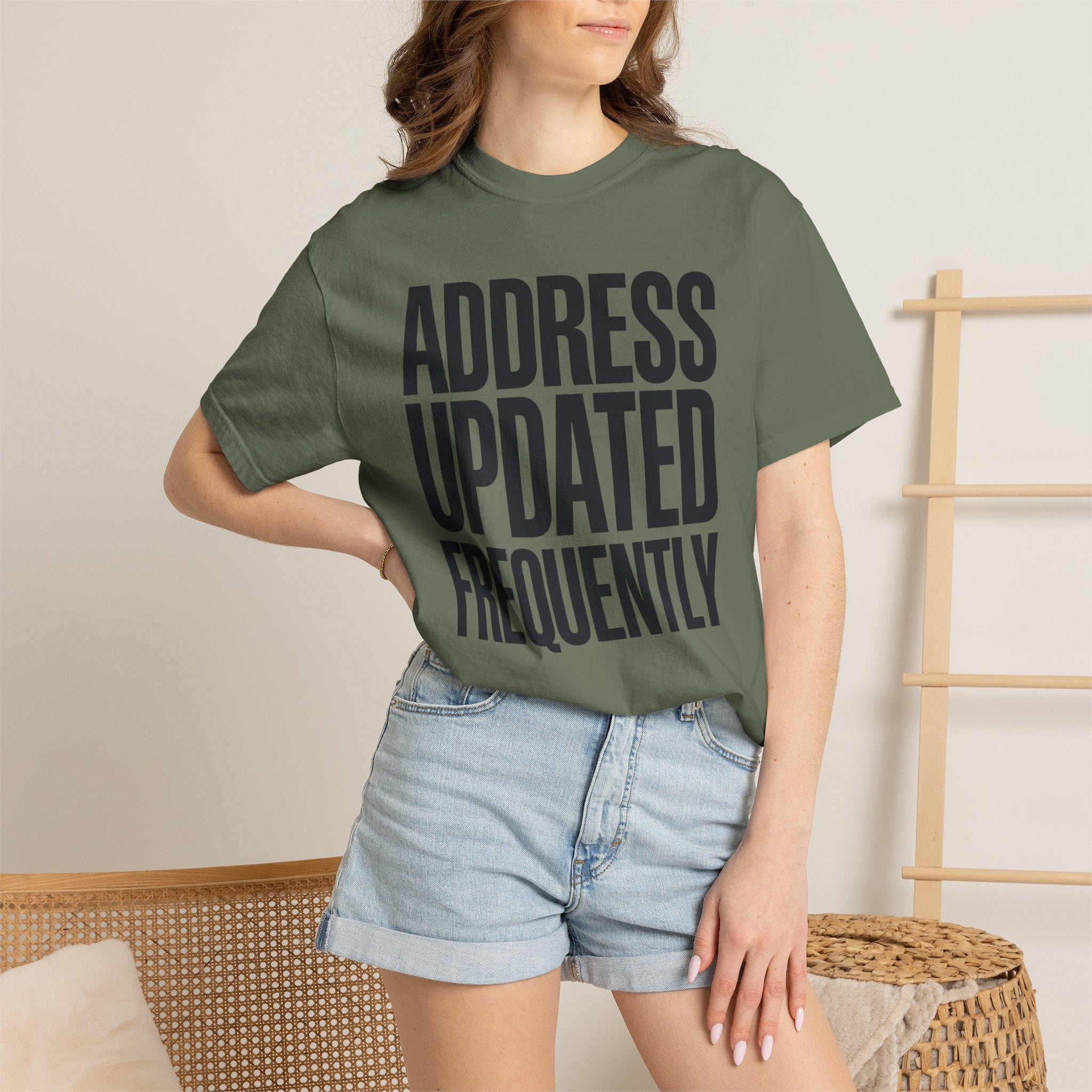 Address Updated Frequently - T-Shirt