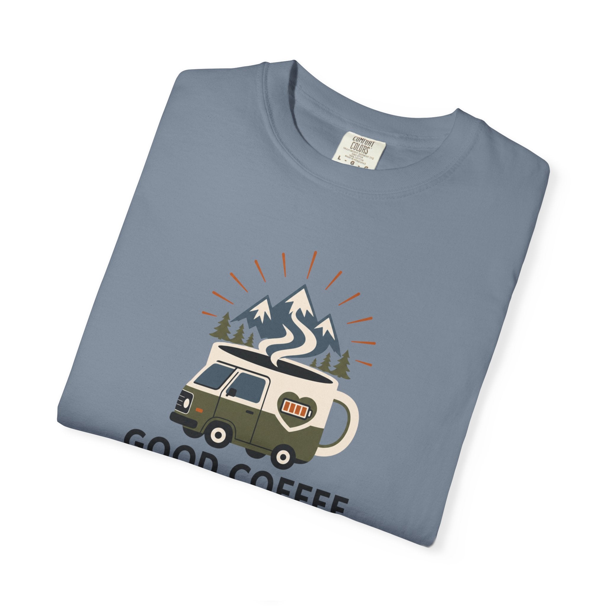 Good Coffee Clear Mind Wild Heart - T-Shirt