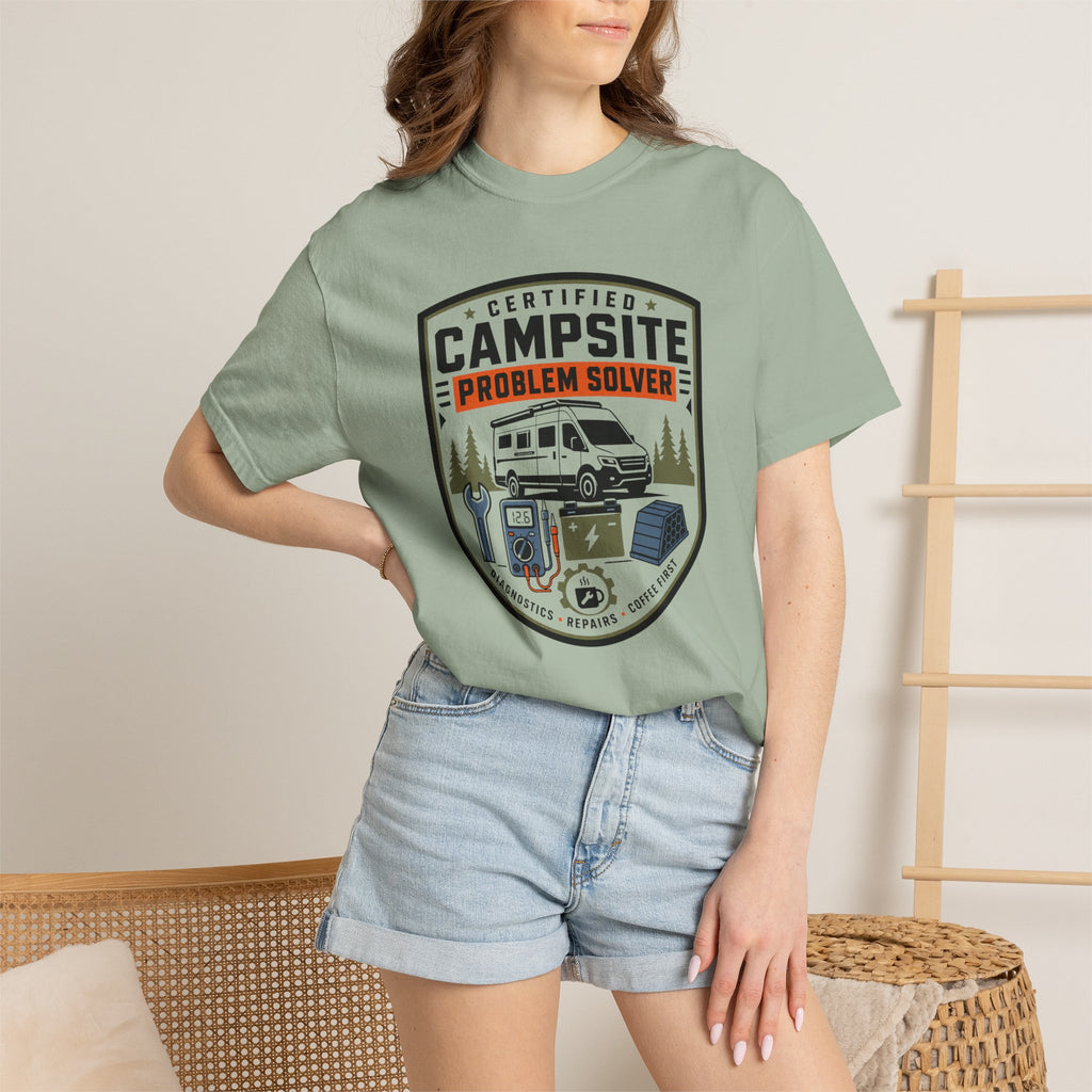 Certified Campsite Problem Solver - T-Shirt