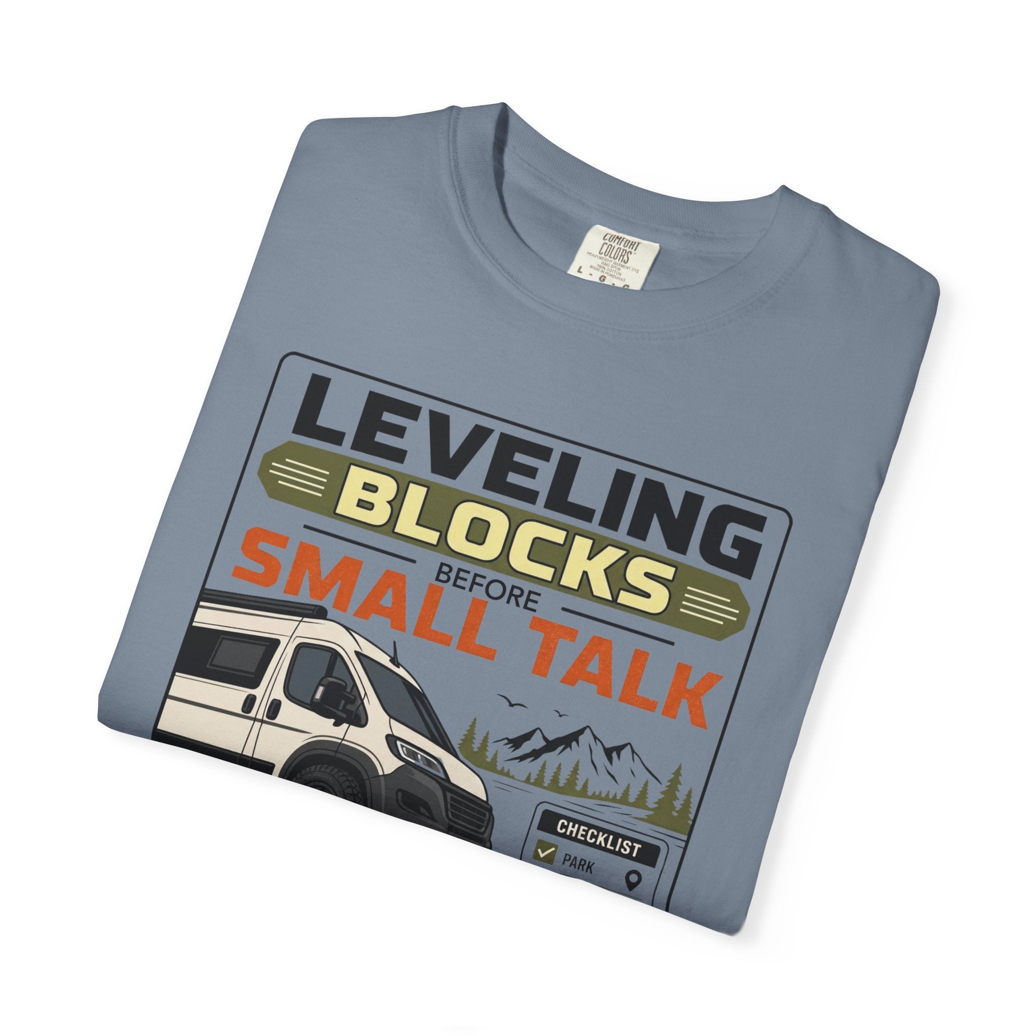 Leveling Blocks Before Small Talk - T-Shirt