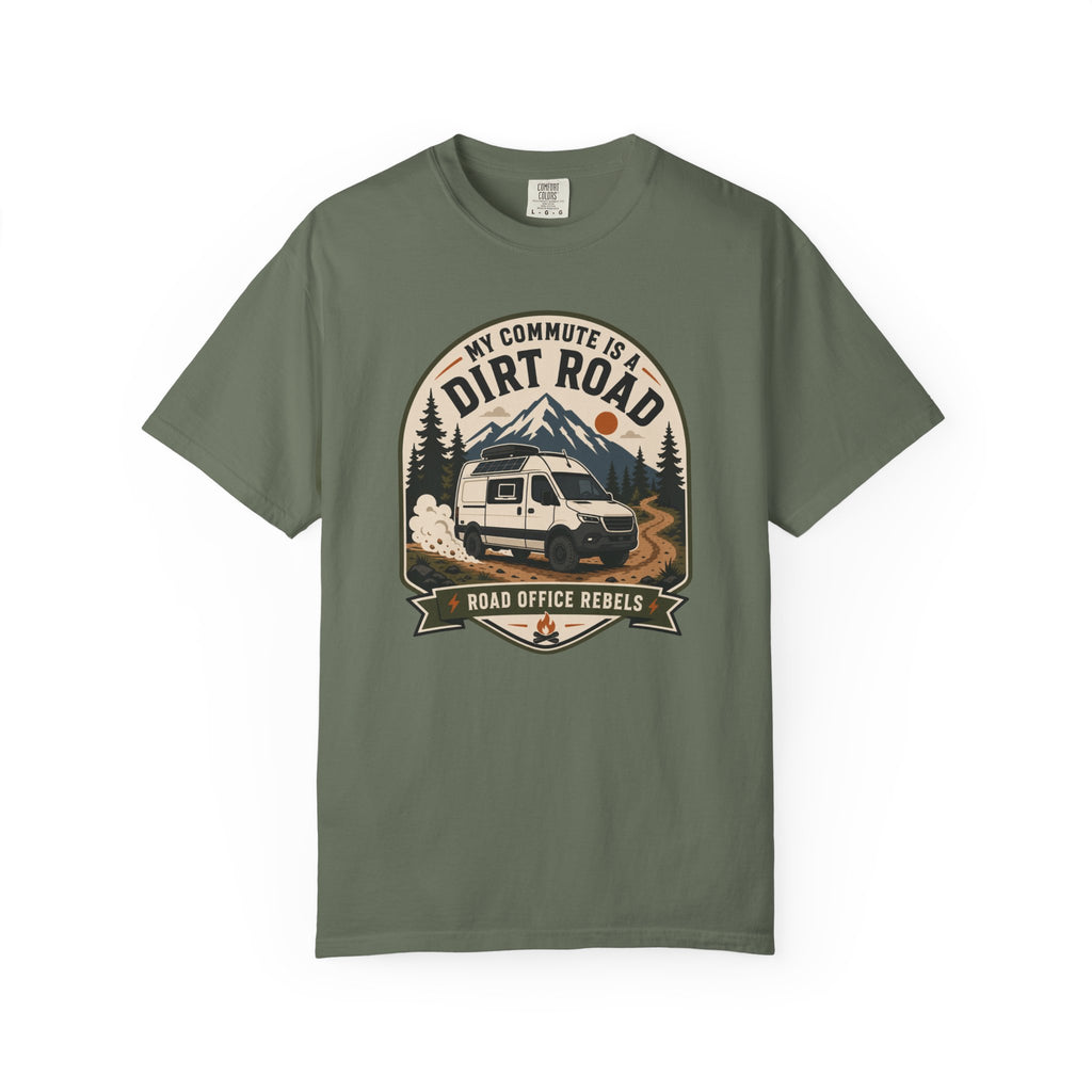 My Commute Is A Dirt Road - T-Shirt