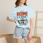 Home Is Where The Pet Bed Fits - T-Shirt