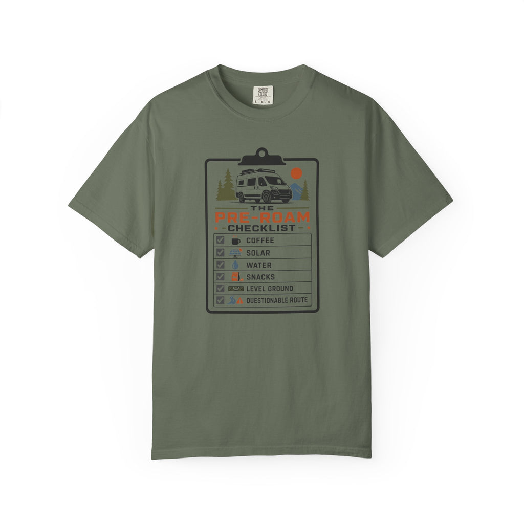 The Pre Roam Checklist - T-Shirt