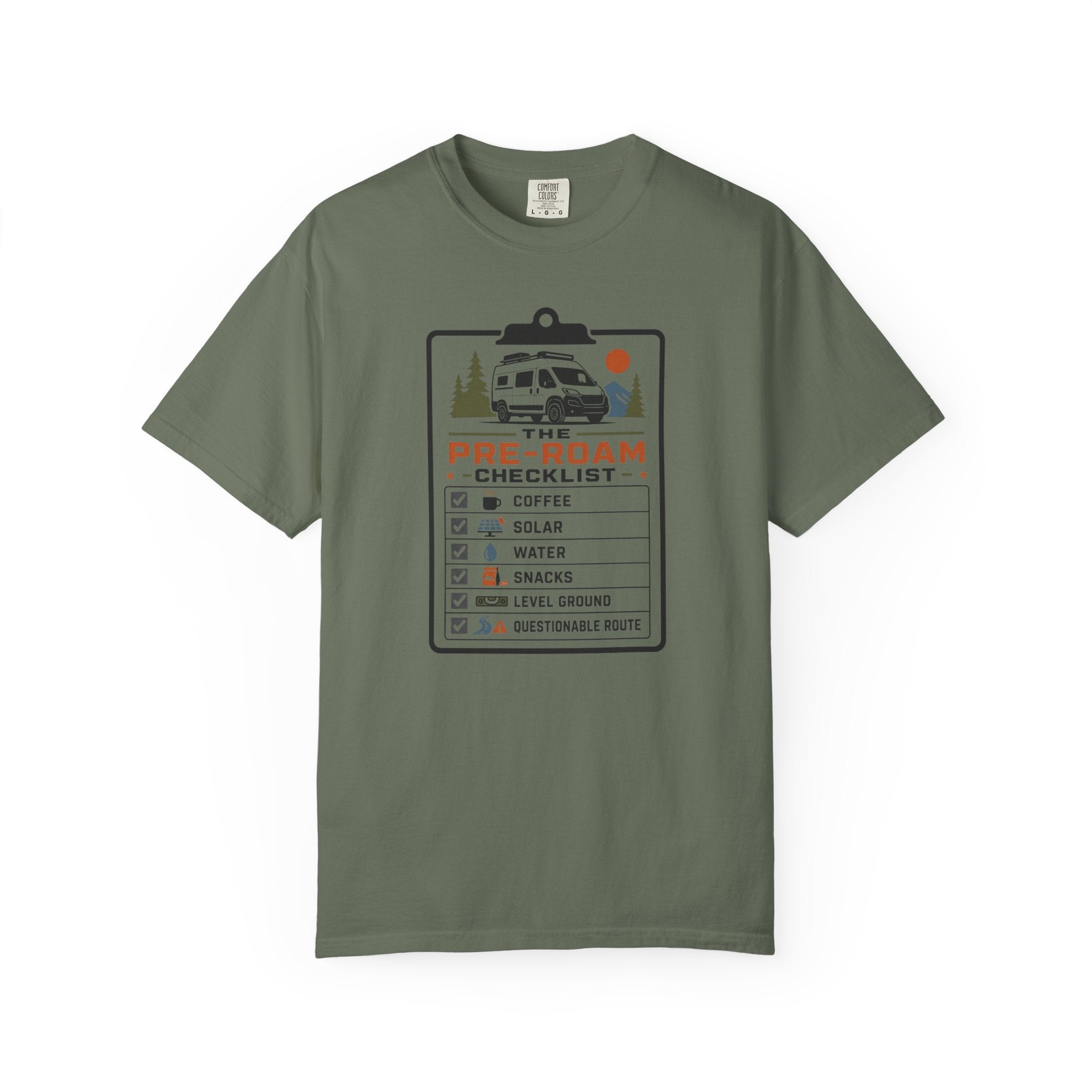The Pre Roam Checklist - T-Shirt