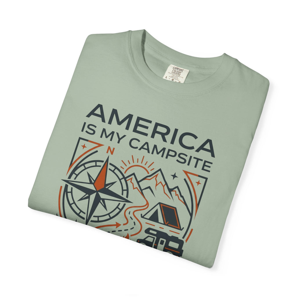 America Is My Campsite - T-Shirt