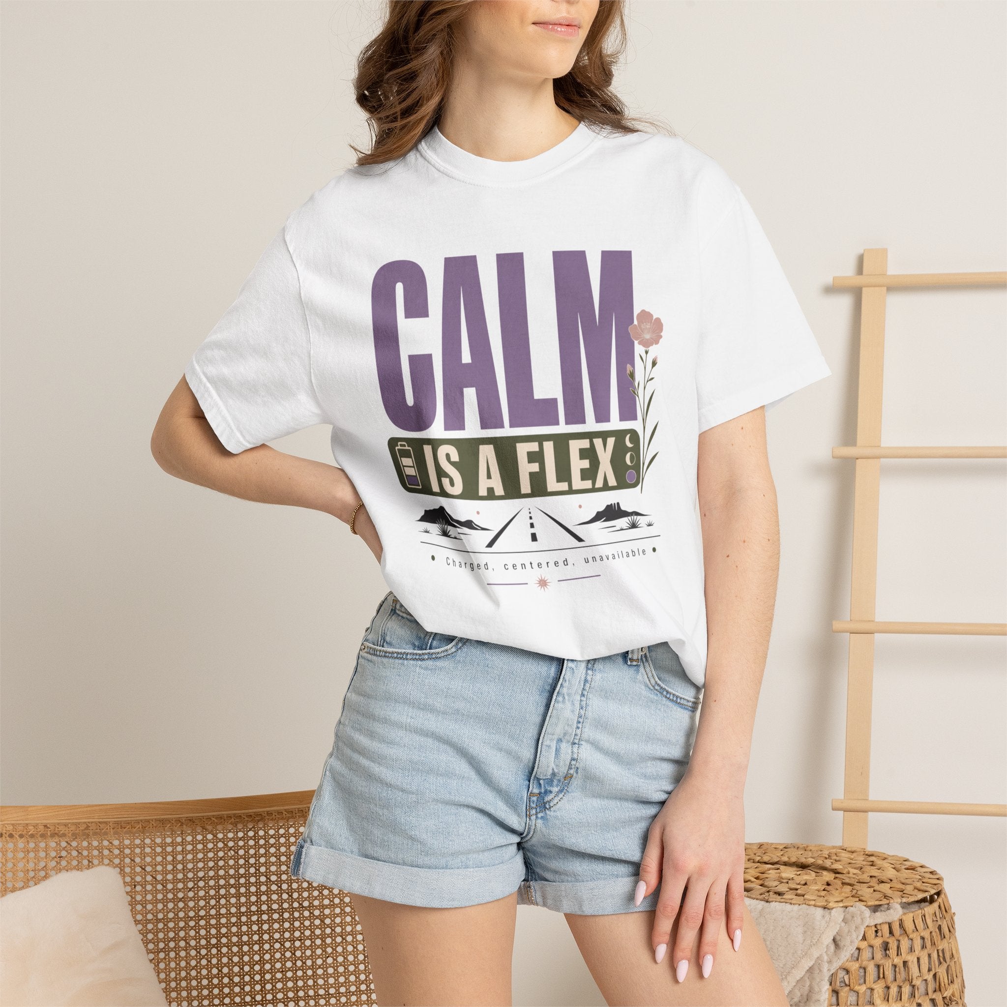 Calm Is A Flex - T-Shirt