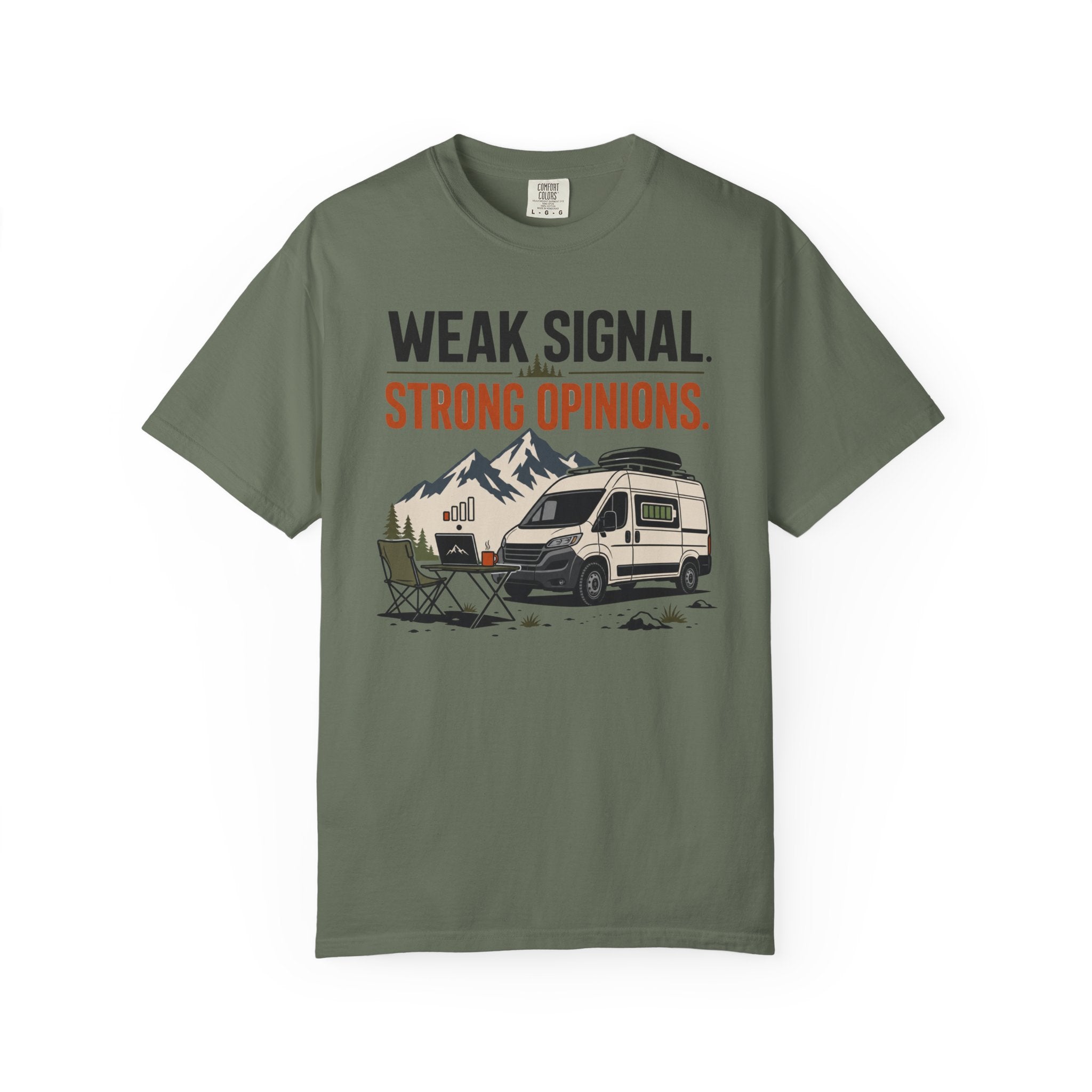 Weak Signal Strong Opinions - T-Shirt