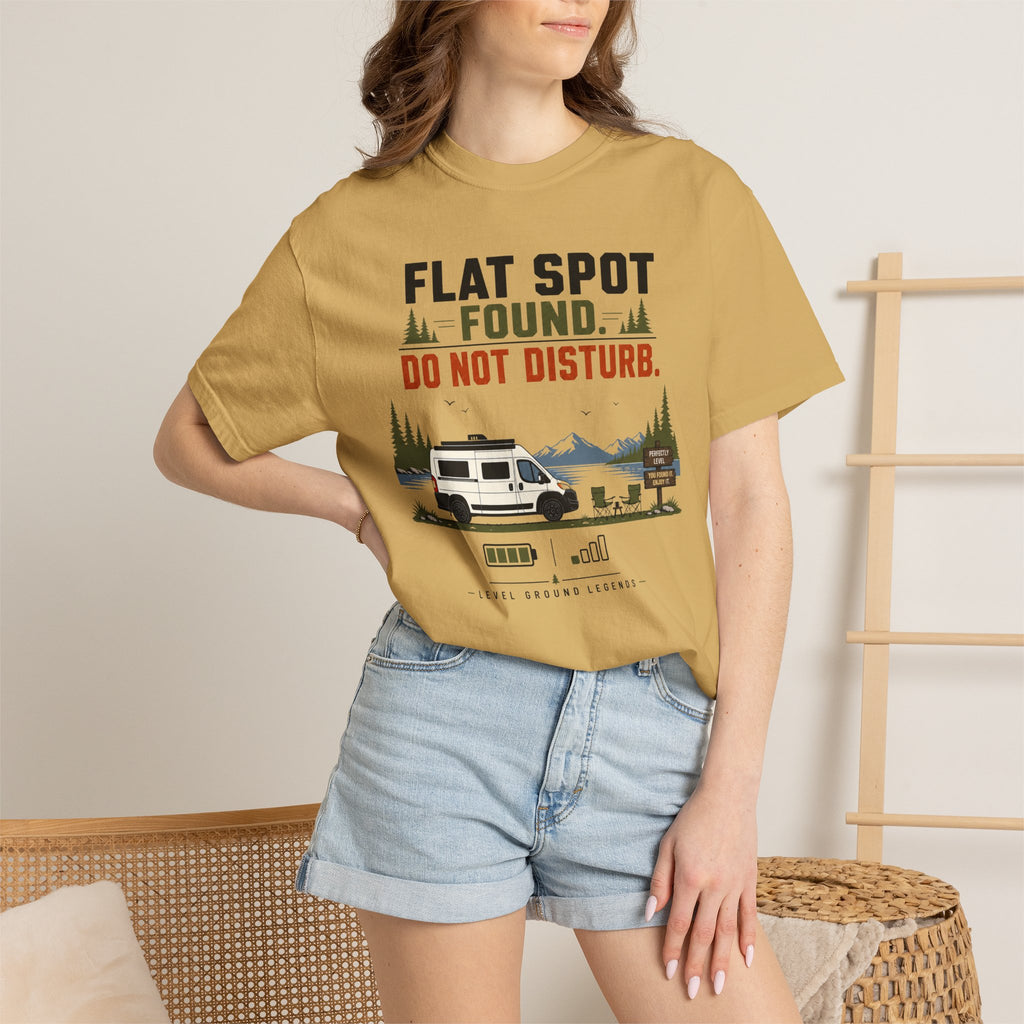 Flat Spot Found Do Not Disturb - T-Shirt