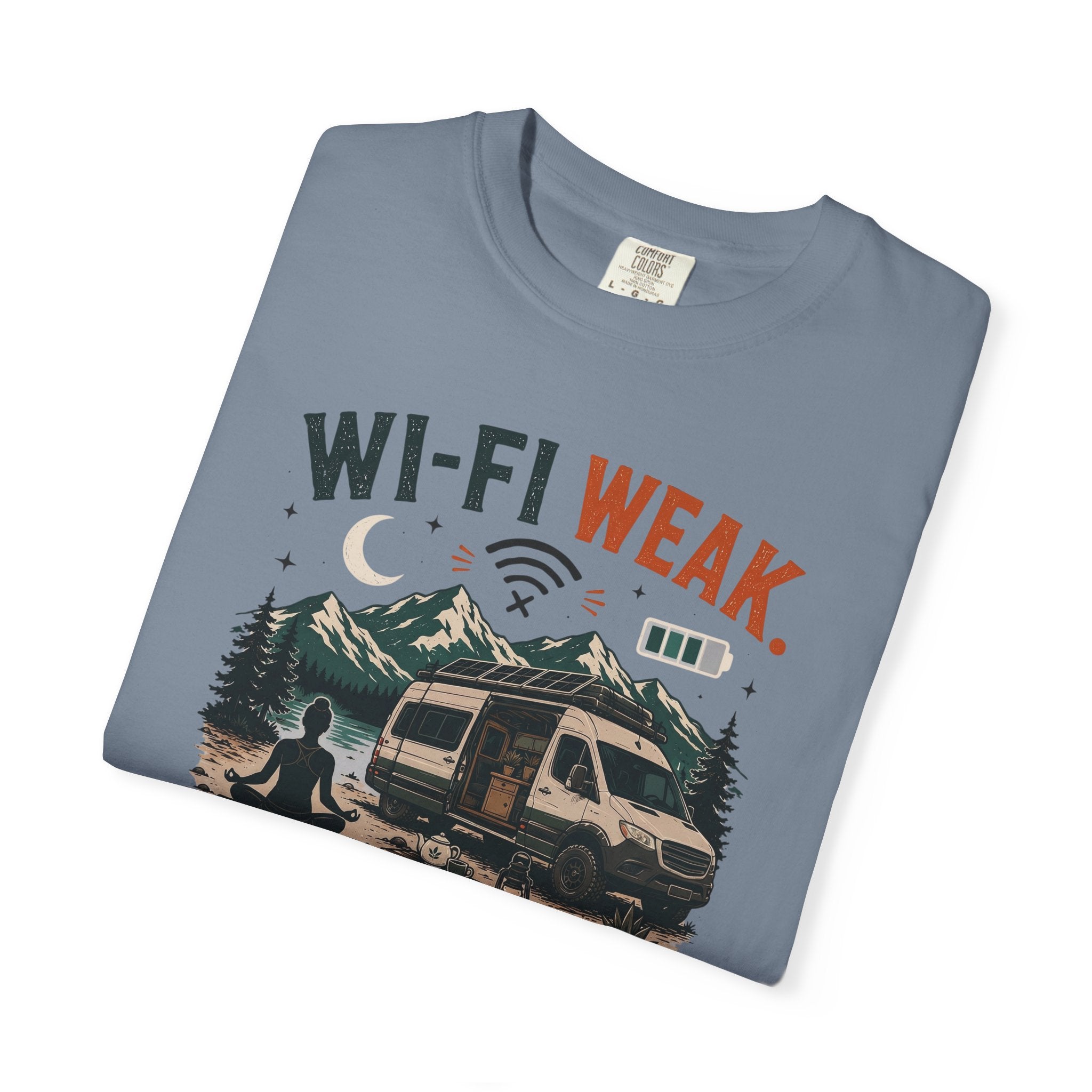 Wi-Fi Weak Inner Peace Strong - T-Shirt